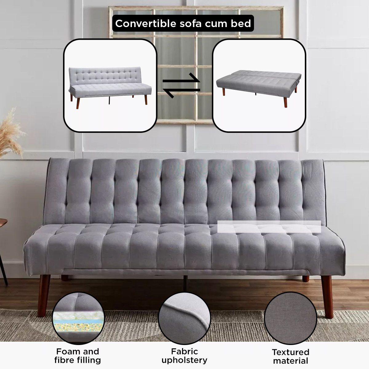 كنبة سرير قماش 3 مقاعد من جيبسون-hbxfurniture-sofasandarmchairs-sofabeds-image-4