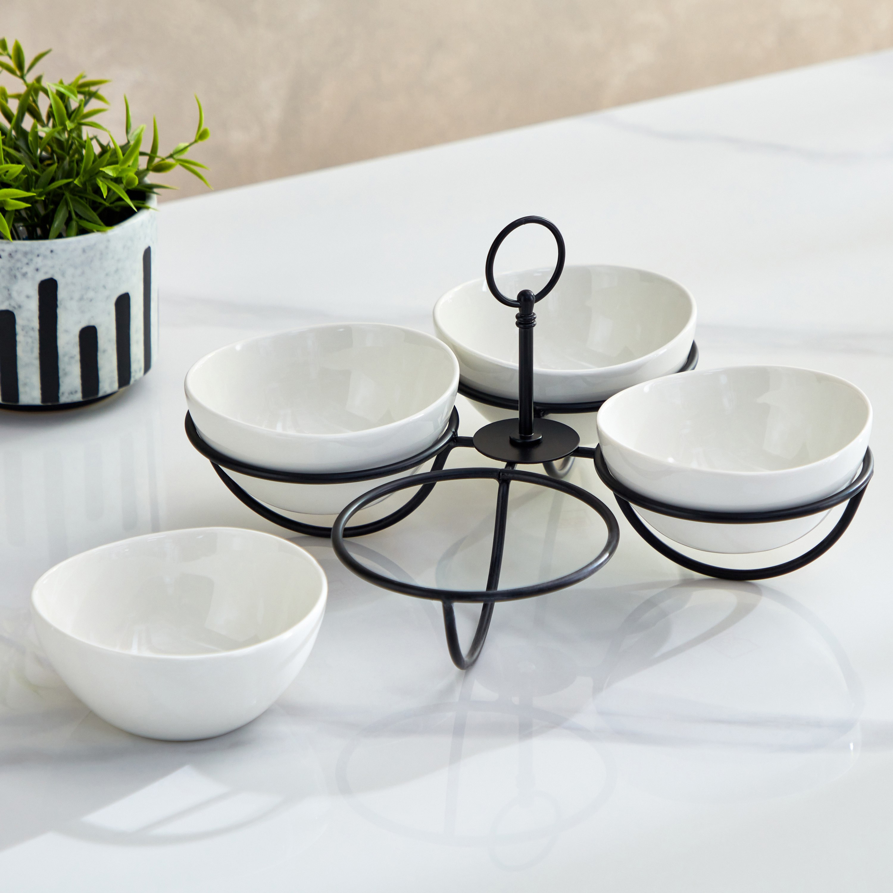 Nova 5-Piece Round Serving Set-hbxdecorandfurnishings-tabletop-serveware-image-3