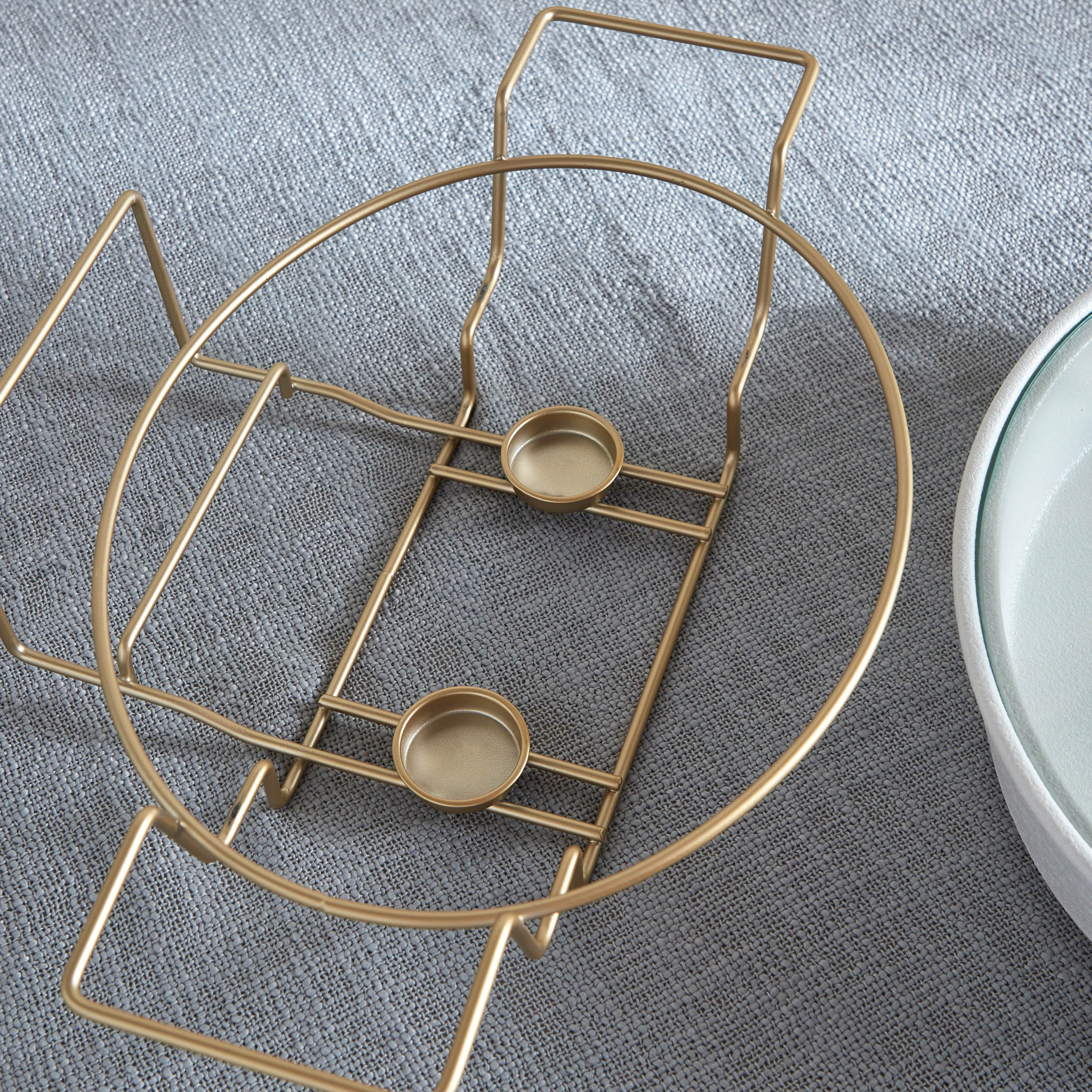 قدر بيضاوي لتسخين الطعام بحامل شمعة من سيلتيك-hbxdecorandfurnishings-tabletop-serveware-image-6