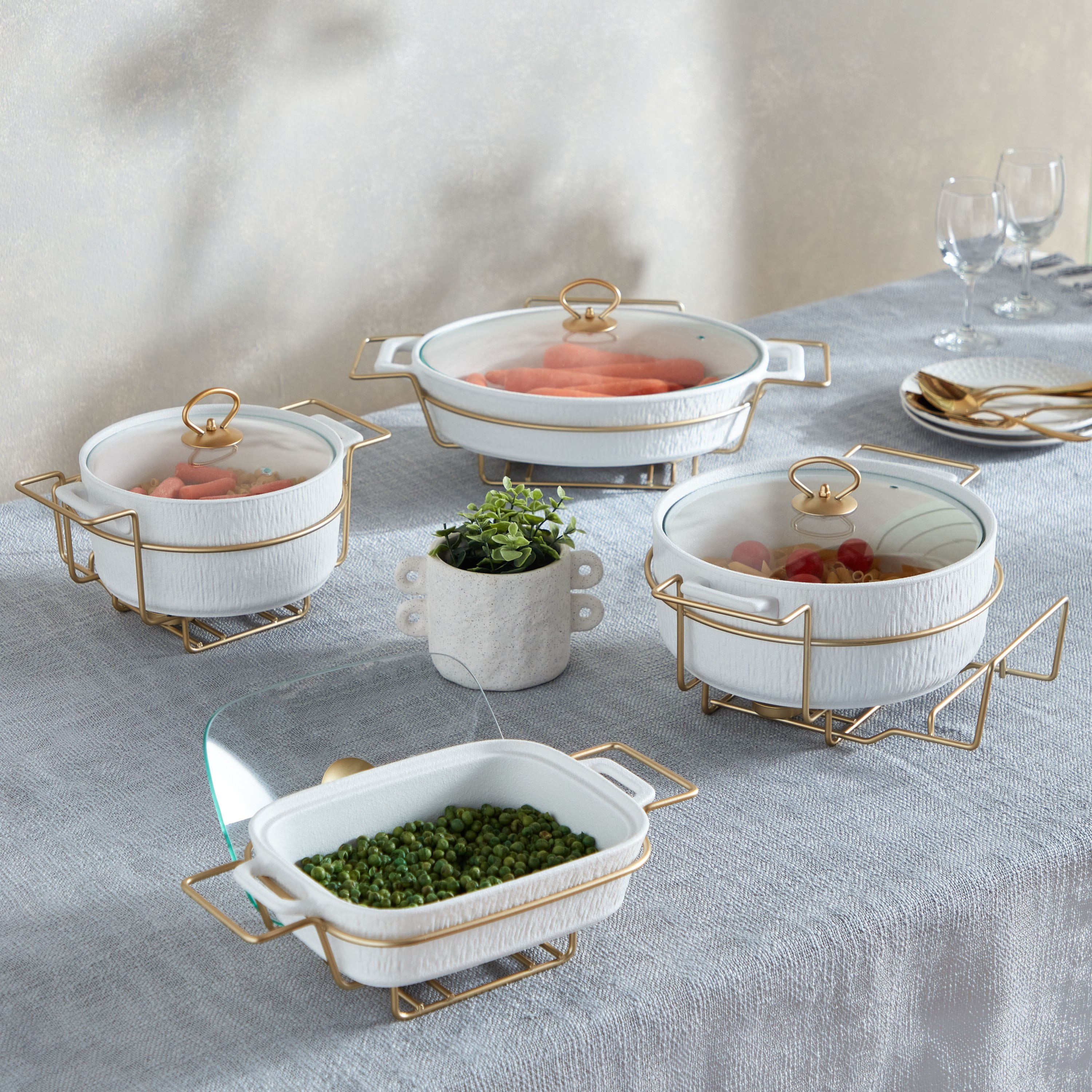 قدر بيضاوي لتسخين الطعام بحامل شمعة من سيلتيك-hbxdecorandfurnishings-tabletop-serveware-image-7