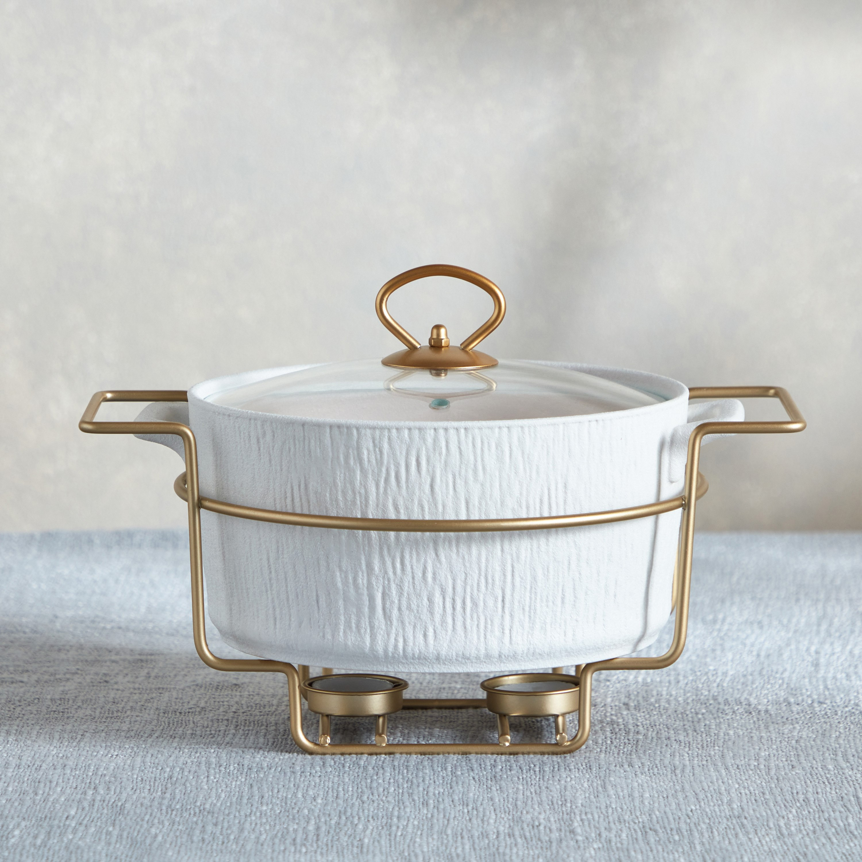 قدر مستدير لتسخين الطعام بحامل شمعة من سيلتيك-hbxdecorandfurnishings-tabletop-serveware-image-1