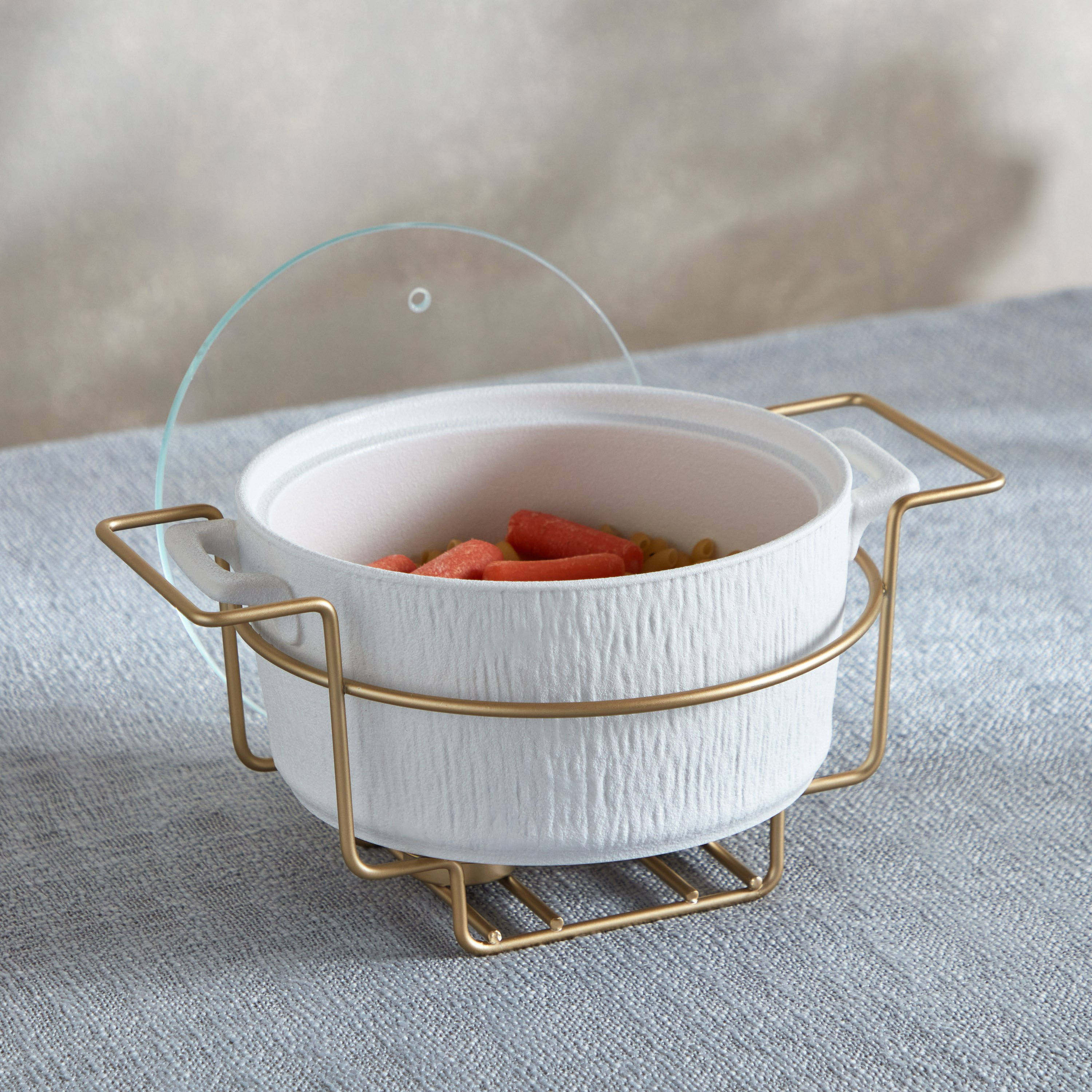 قدر مستدير لتسخين الطعام بحامل شمعة من سيلتيك-hbxdecorandfurnishings-tabletop-serveware-image-2