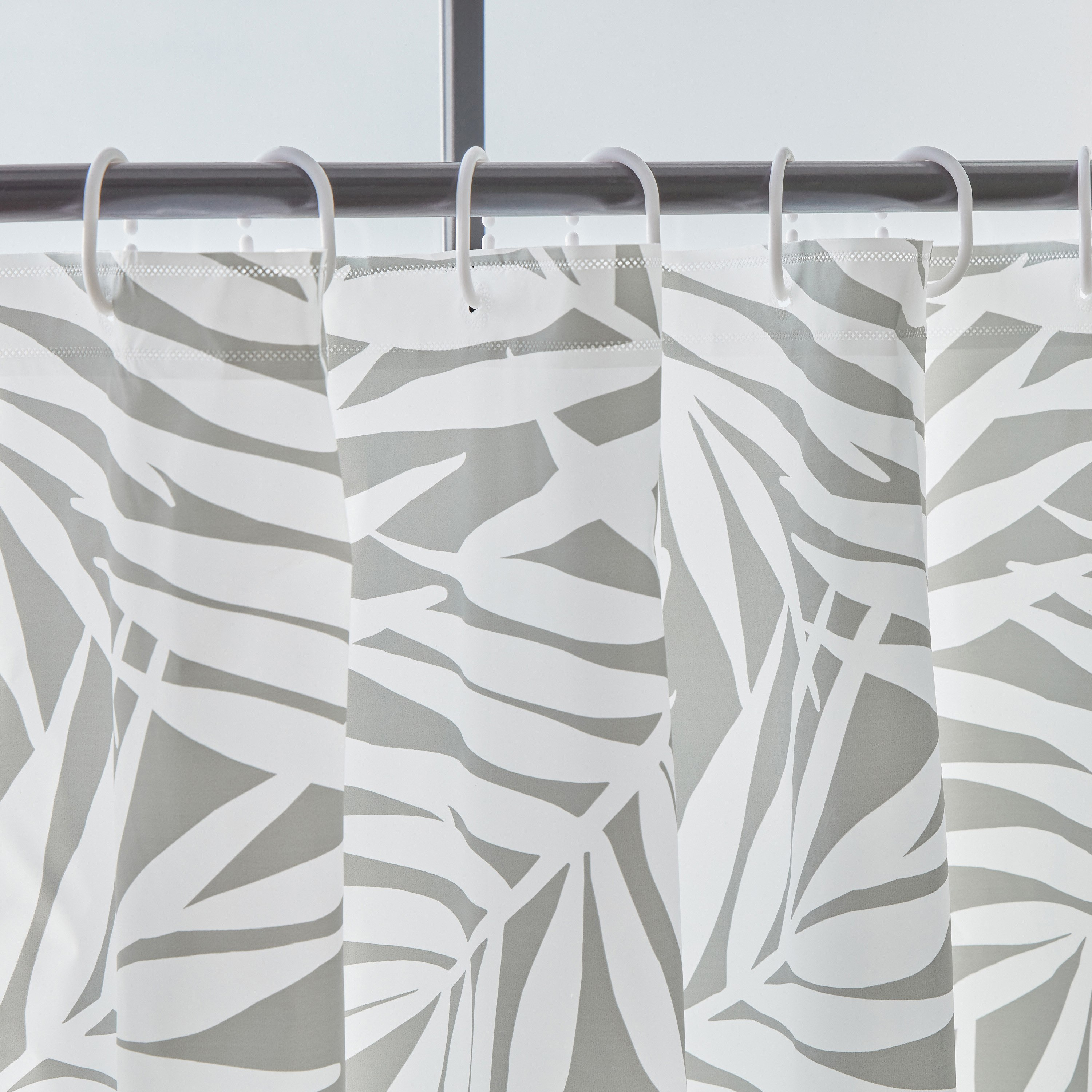 Victoria Shower Curtain with 16 Hooks - 180x240 cm-PROMO_HB_AE_B1G1_250925-image-2