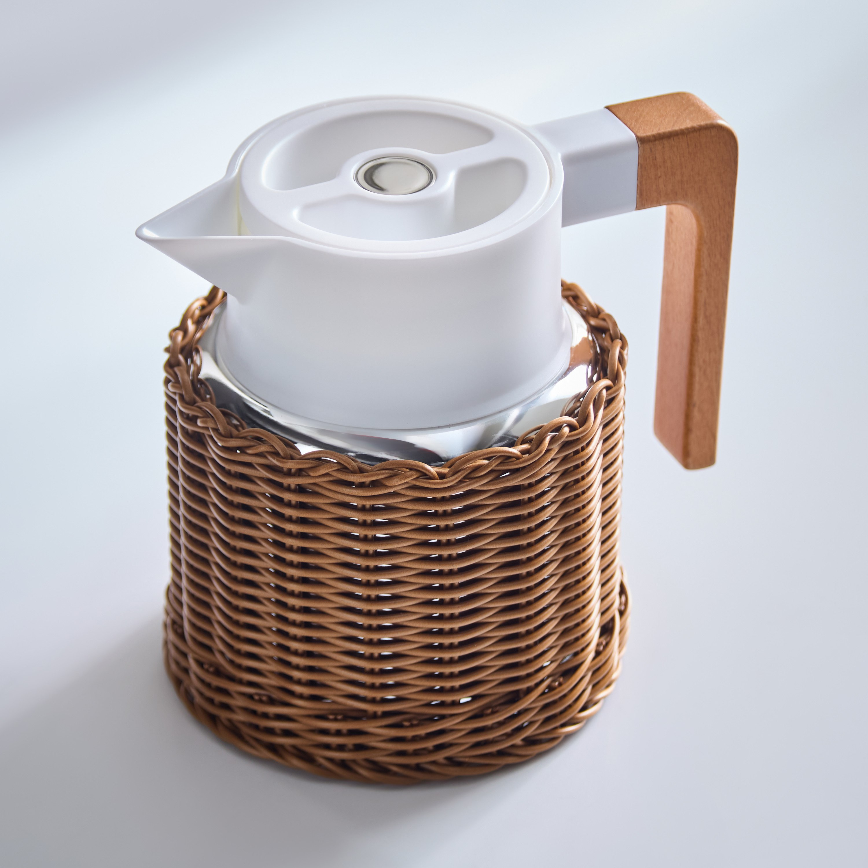 ترمس معزول ساخن وبارد من الستانلس ستيل بتصميم روطان من ريدج - 1.2 لتر-hbxhomeware-hbxkitchen-image-1