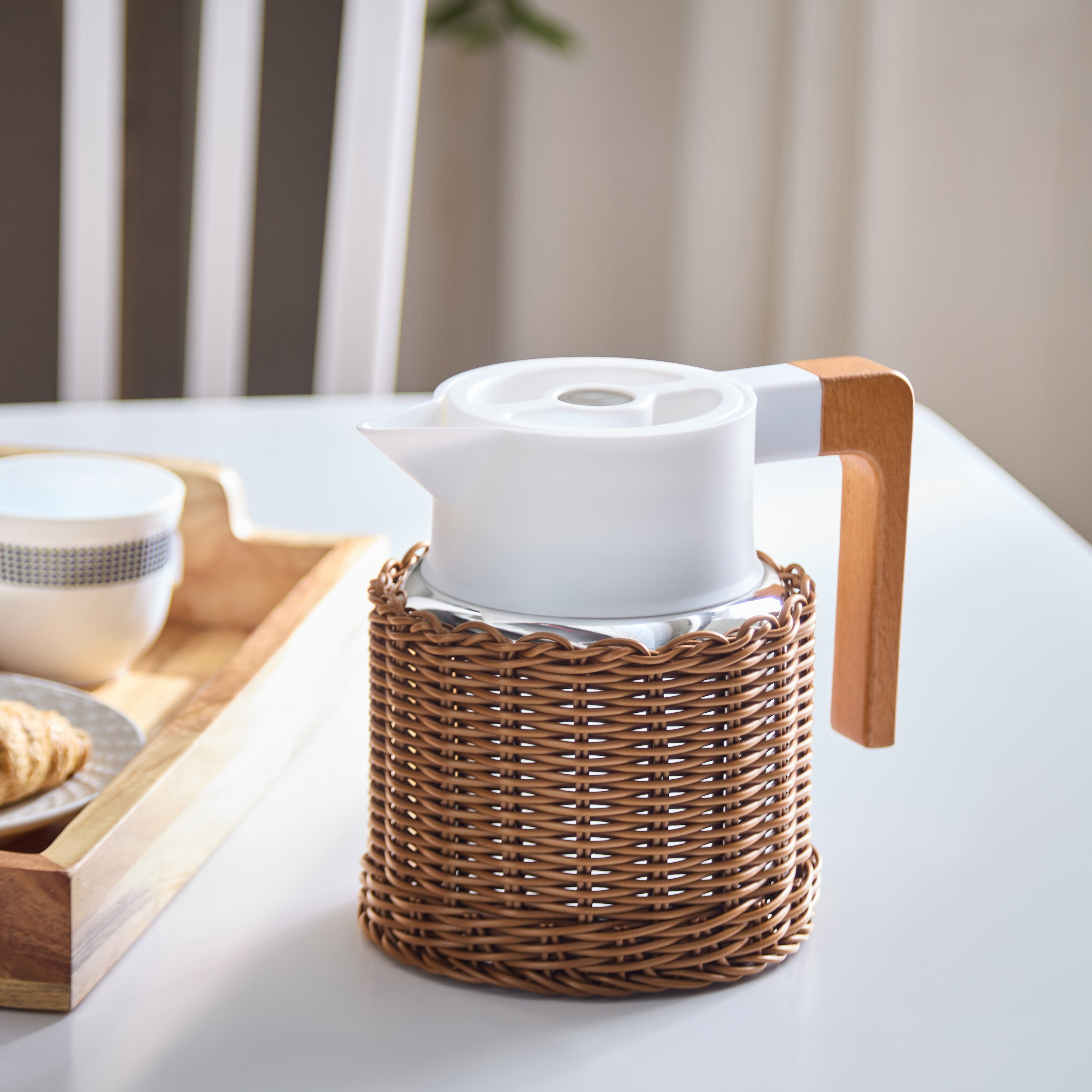 ترمس معزول ساخن وبارد من الستانلس ستيل بتصميم روطان من ريدج - 1.2 لتر-hbxhomeware-hbxkitchen-image-5