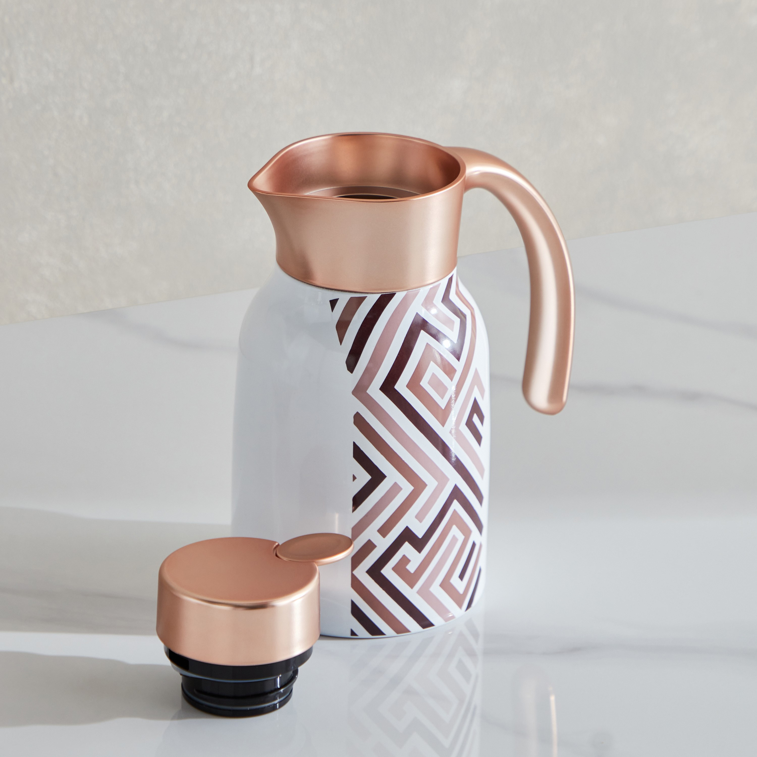 Ridge Steel Hot and Cold Tangle Vacuum Flask - 1 L-hbxhomeware-hbxkitchen-image-2