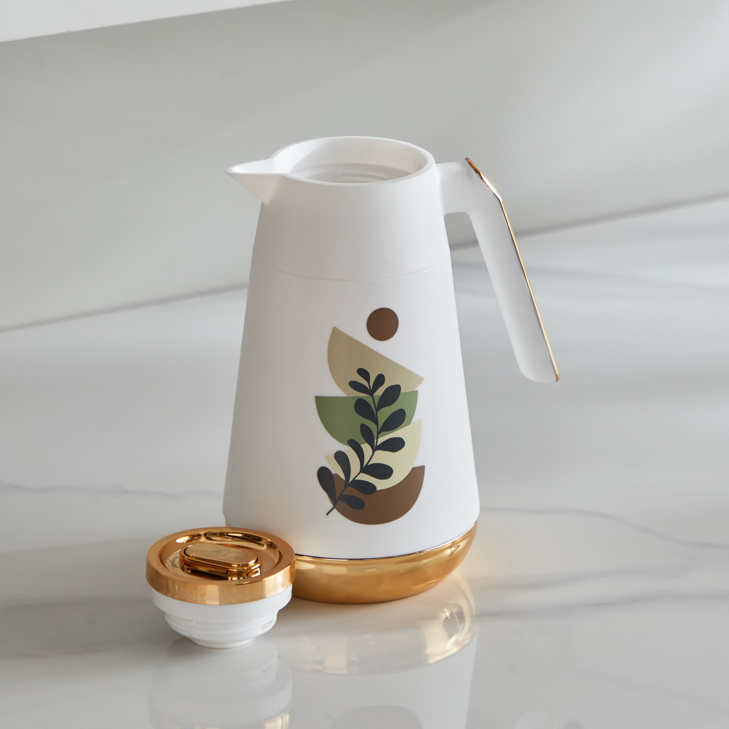 Ridge Hot and Cold Sage Vacuum Flask - 1 L-hbxhomeware-hbxkitchen-image-2