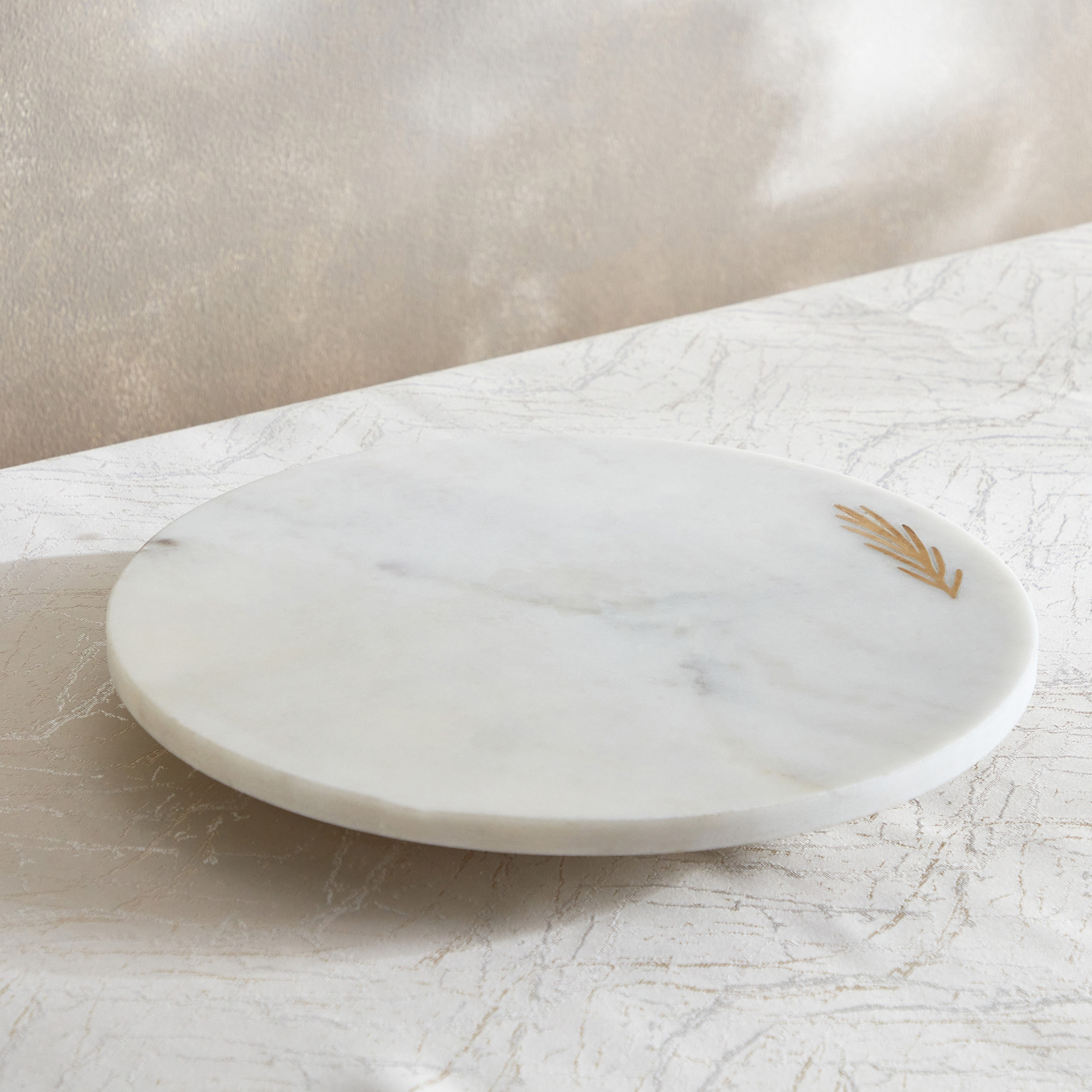 صينية دوارة رخام من بيانكا - 36 سم-hbxdecorandfurnishings-tabletop-serveware-image-2