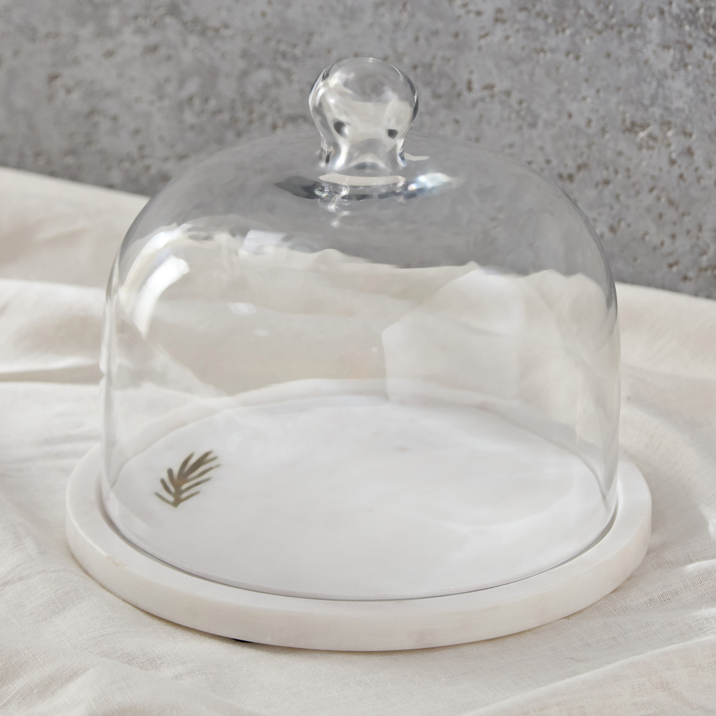 قبة كيك من بيانكا- 23 سم-hbxdecorandfurnishings-tabletop-serveware-image-1