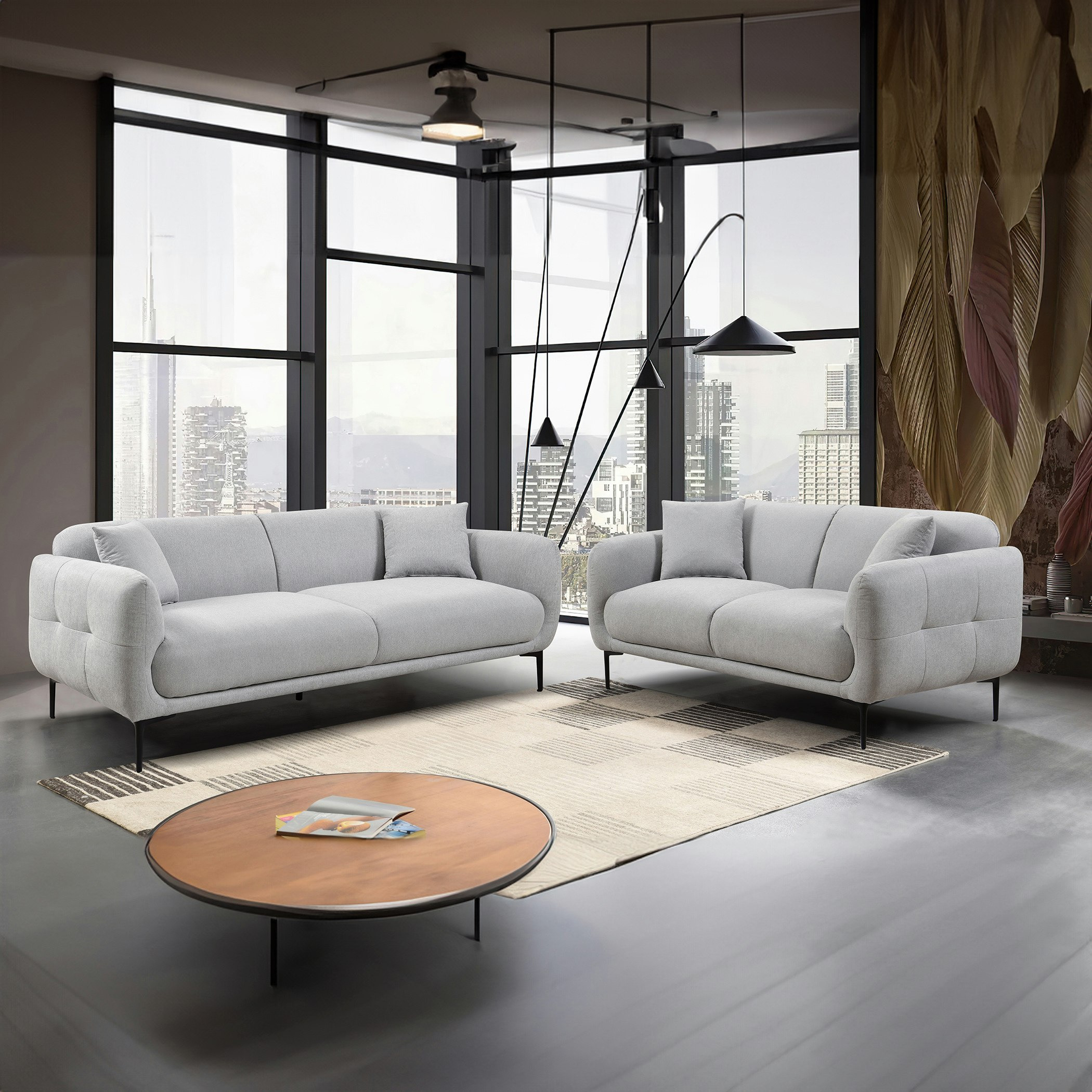 كنبة قماش-3 مقاعد مع وسادتين من فيفولي-hbxlivingroom-sofasandarmchairs-sofas-image-7