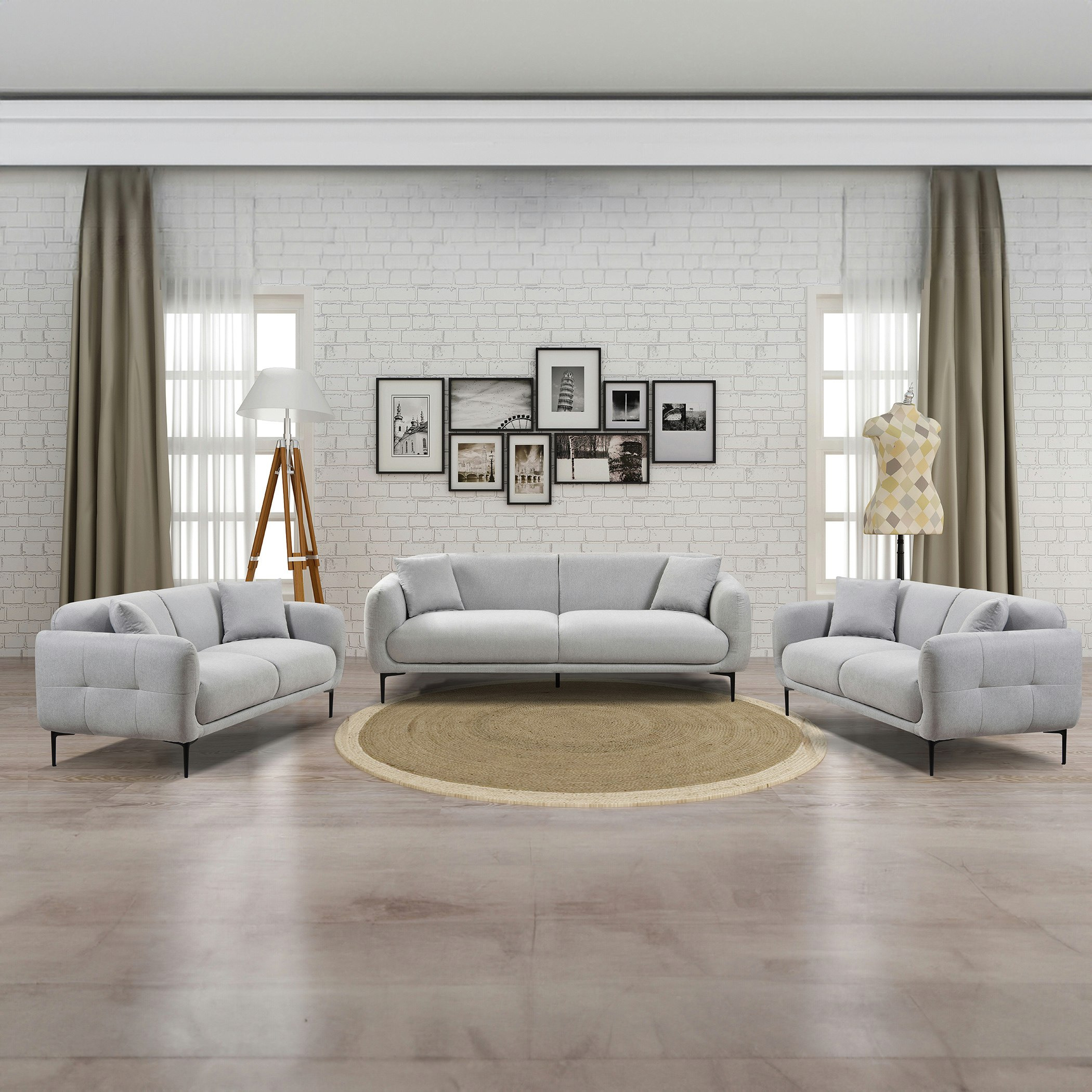 كنبة قماش-3 مقاعد مع وسادتين من فيفولي-hbxlivingroom-sofasandarmchairs-sofas-image-9