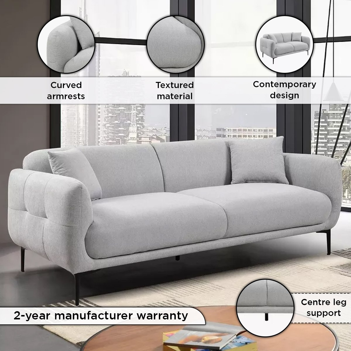 كنبة قماش-3 مقاعد مع وسادتين من فيفولي-hbxlivingroom-sofasandarmchairs-sofas-image-4