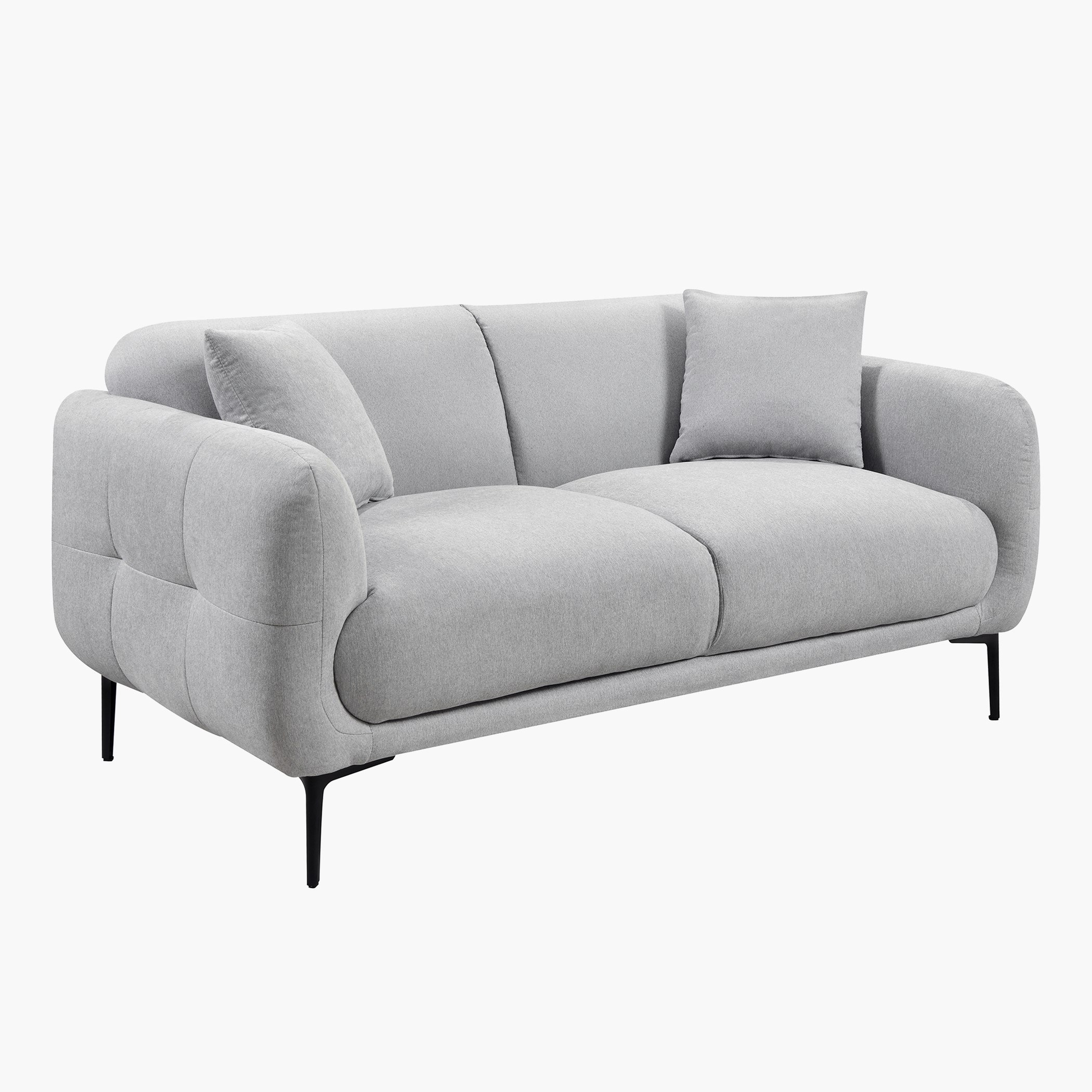 كنبة قماش مقعدين مع وسادتين من فيفولي-hbxlivingroom-sofasandarmchairs-sofas-image-2