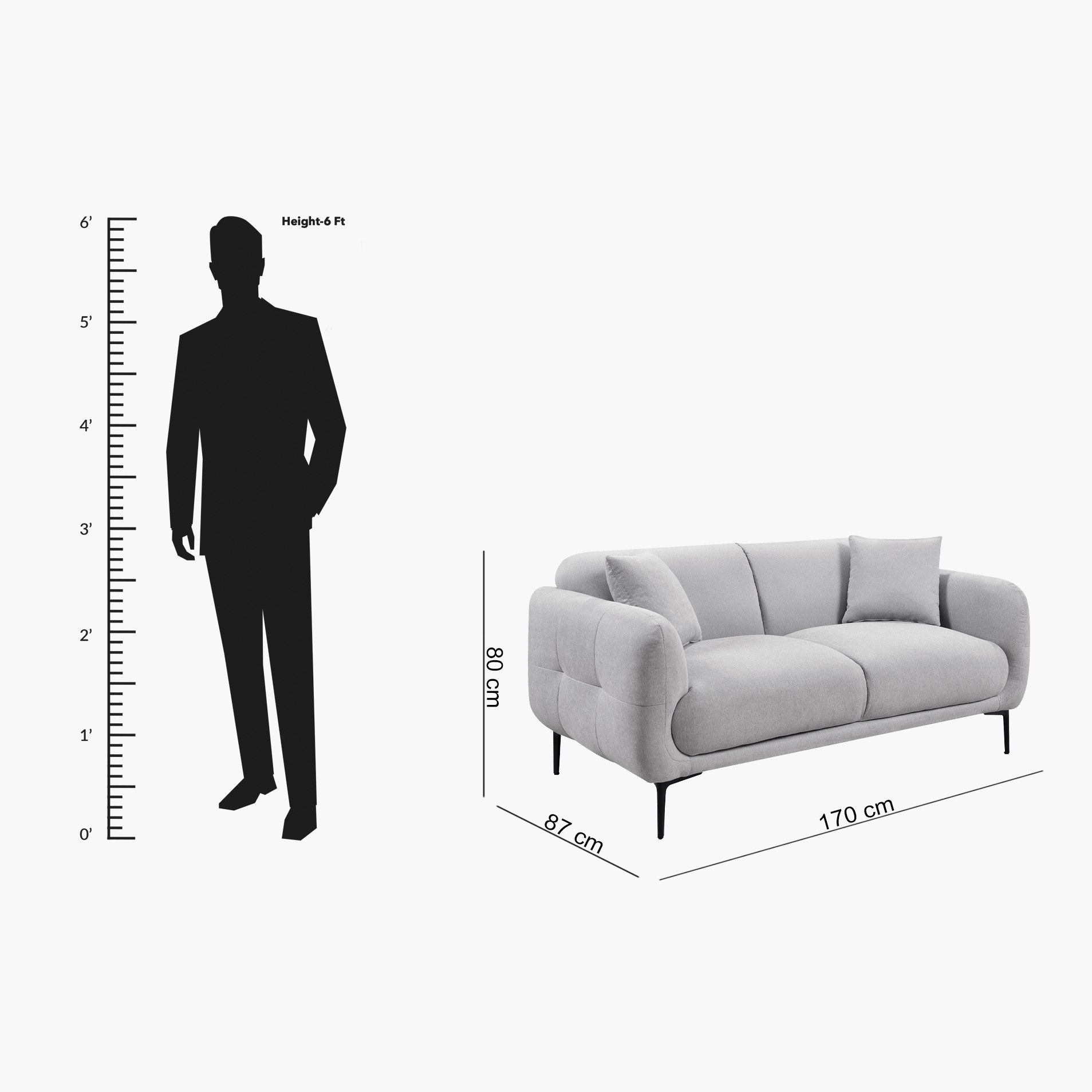 كنبة قماش مقعدين مع وسادتين من فيفولي-hbxlivingroom-sofasandarmchairs-sofas-image-10