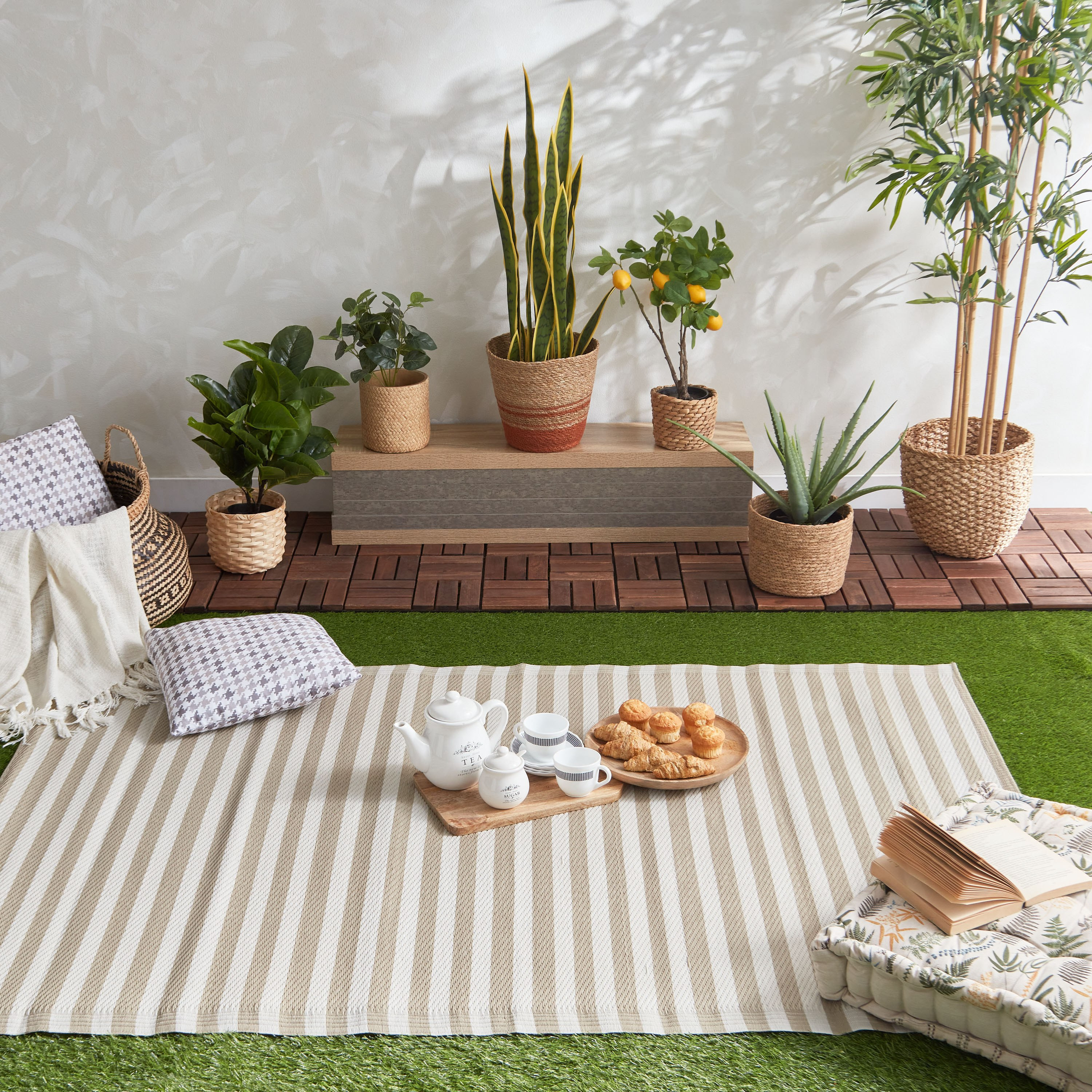 Arlo Teris Outdoor Indoor Polypropylene Mat - 120x180 cm-hbxdecorandfurnishings-floorcoverings-rugs-image-4