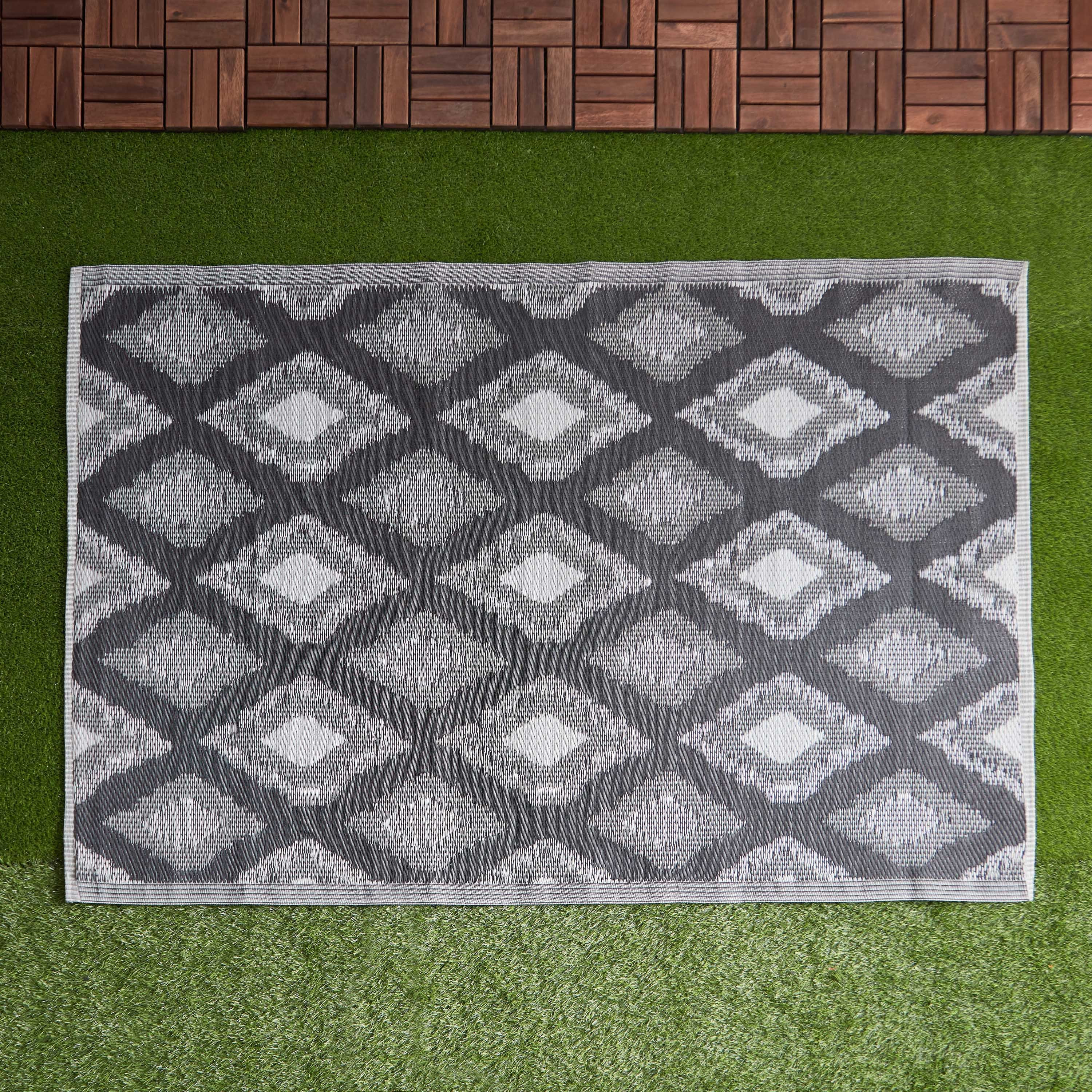 Arlo Zoro Outdoor Indoor Polypropylene Mat- 120x180 cm-hbxdecorandfurnishings-floorcoverings-rugs-image-1