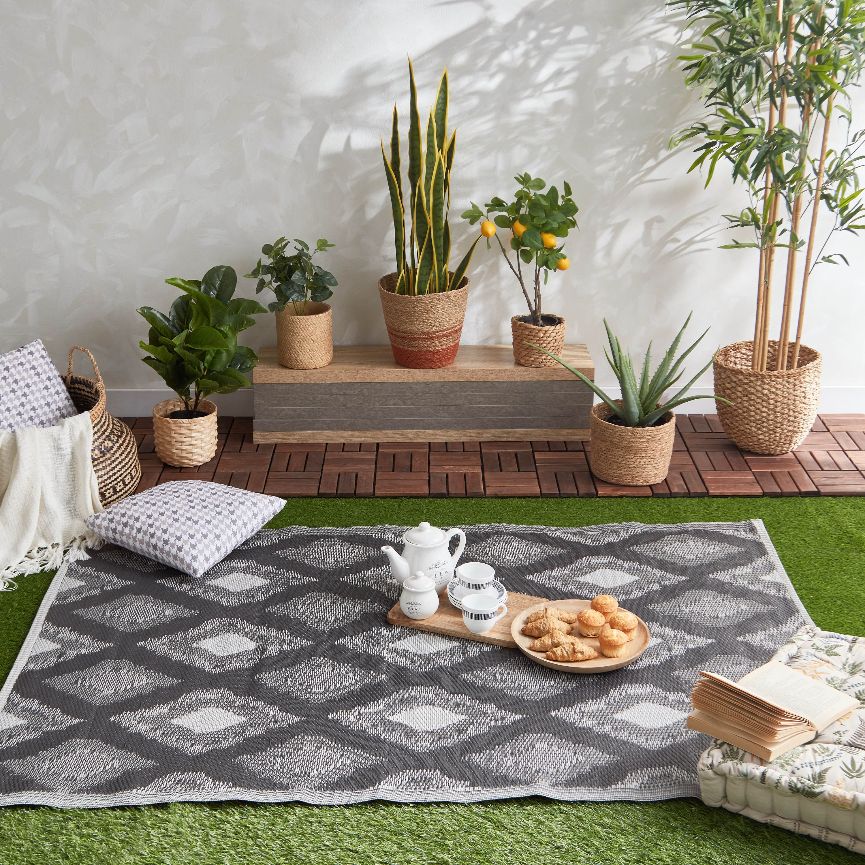 Arlo Zoro Outdoor Indoor Polypropylene Mat- 120x180 cm-hbxdecorandfurnishings-floorcoverings-rugs-image-4