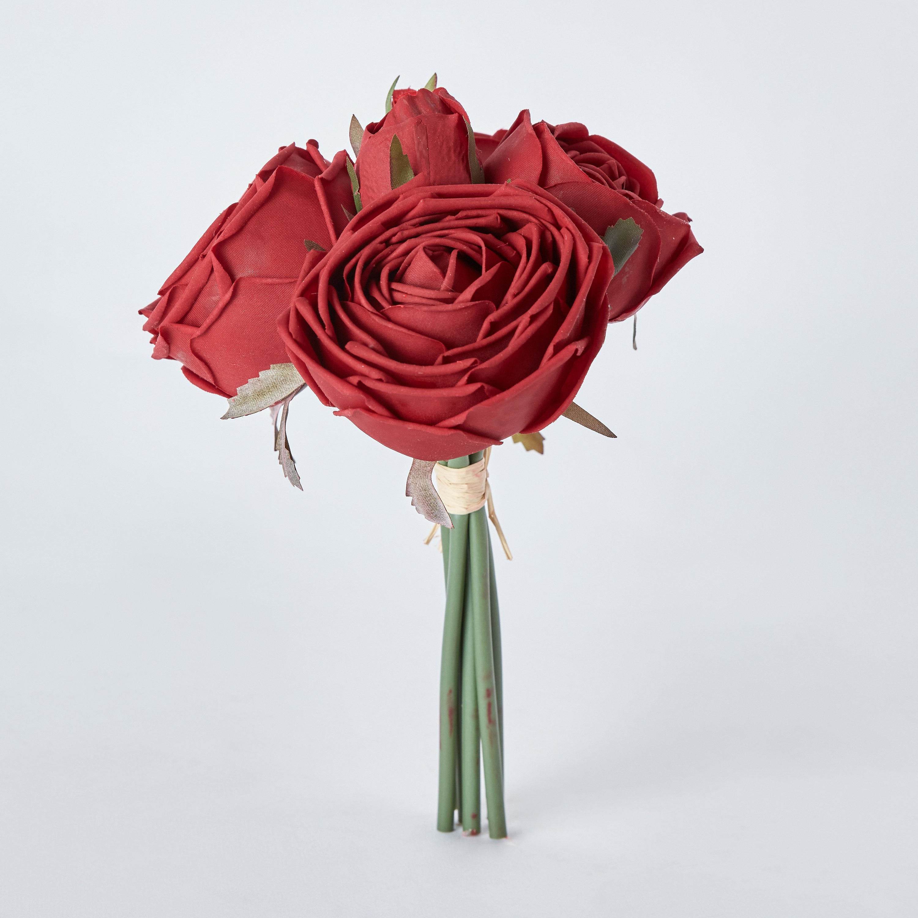 باقة ورد أحمر من فلور ريل تاتش - 17x17x21.5 سم-hbxdecorandfurnishings-homeaccessories-artificialflowersandplants-image-4