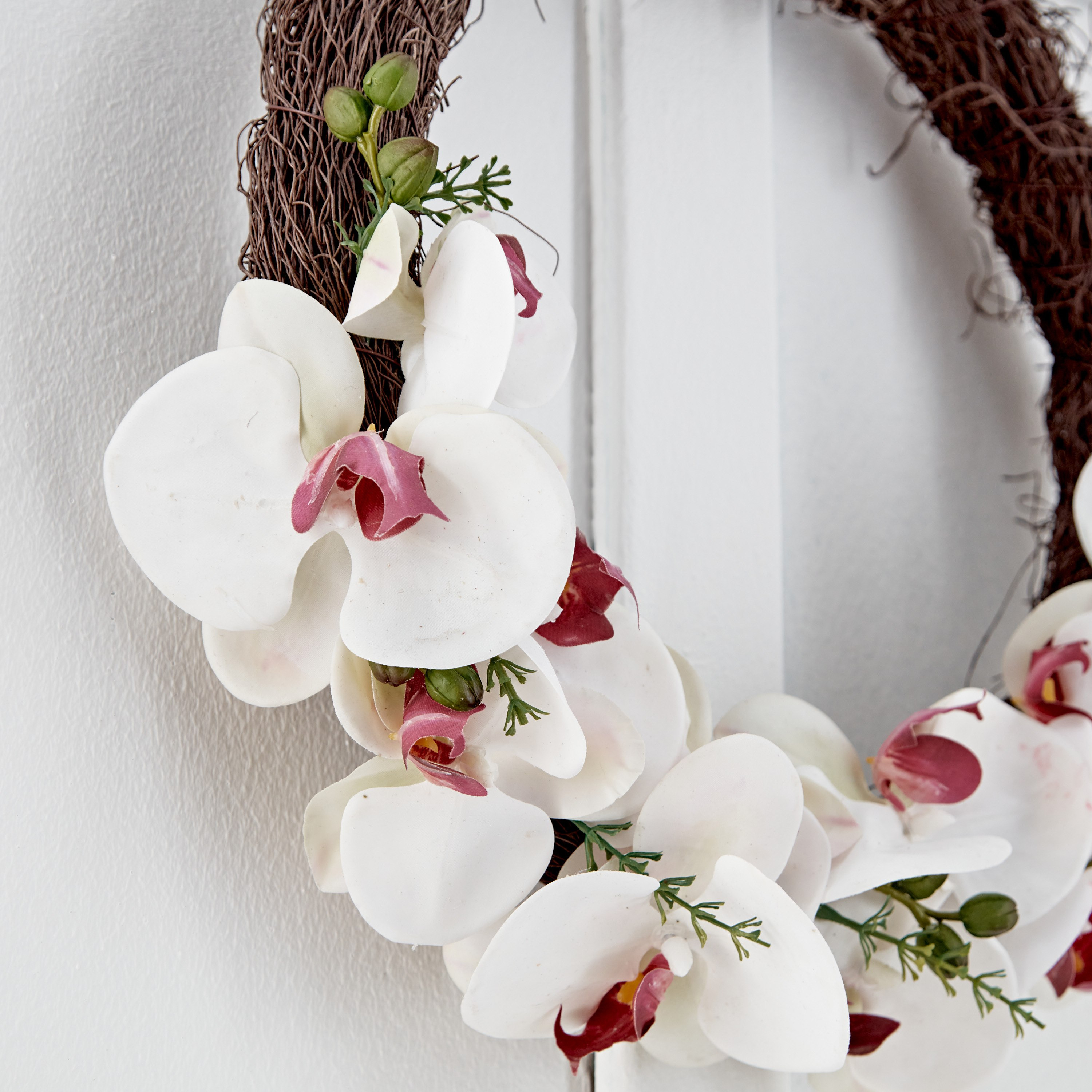 Fleur Orchid Wreath-hbxdecorandfurnishings-homeaccessories-artificialflowersandplants-image-3