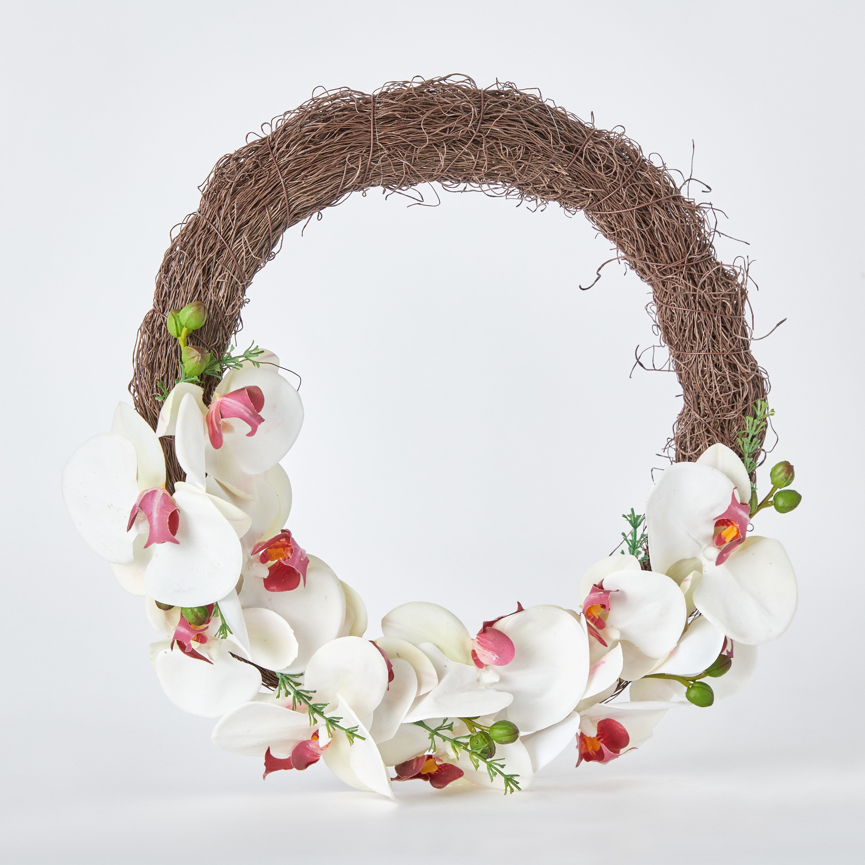 Fleur Orchid Wreath-hbxdecorandfurnishings-homeaccessories-artificialflowersandplants-image-5