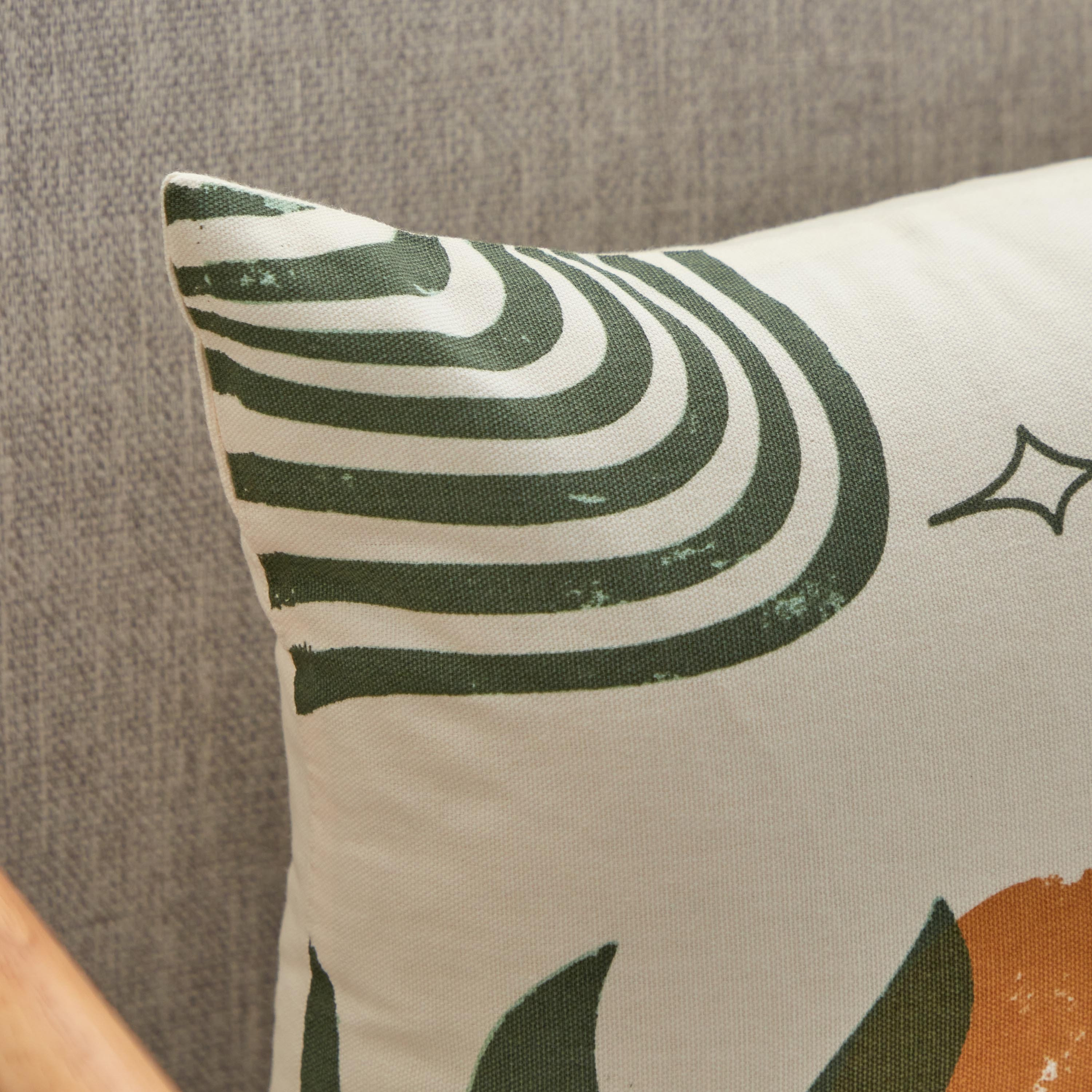 Nova Fauna Print Cushion Cover - 30x50 cm-hbxhomeware-cushionsandcovers-cushioncovers-image-2