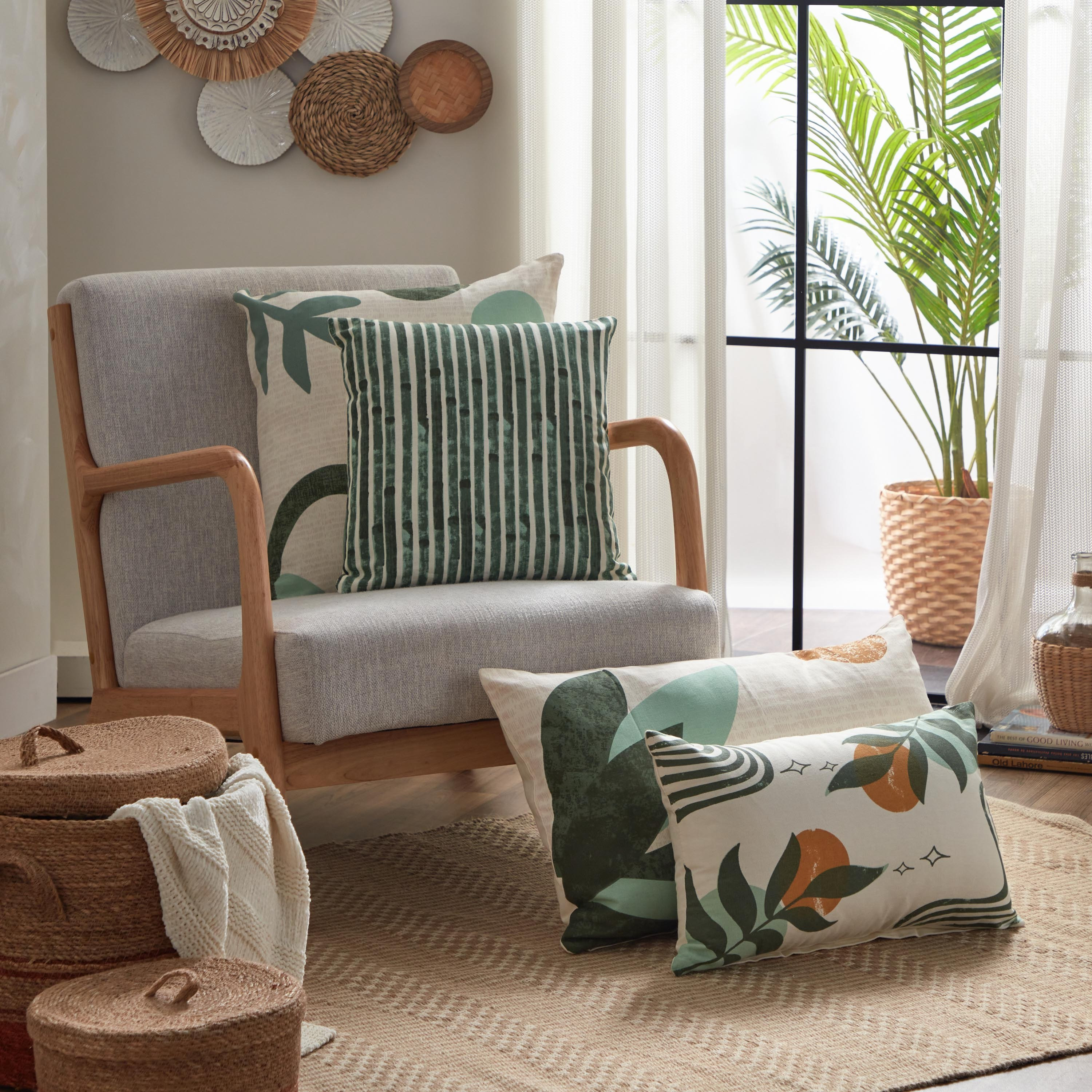 Nova Fauna Print Cushion Cover - 30x50 cm-hbxhomeware-cushionsandcovers-cushioncovers-image-5