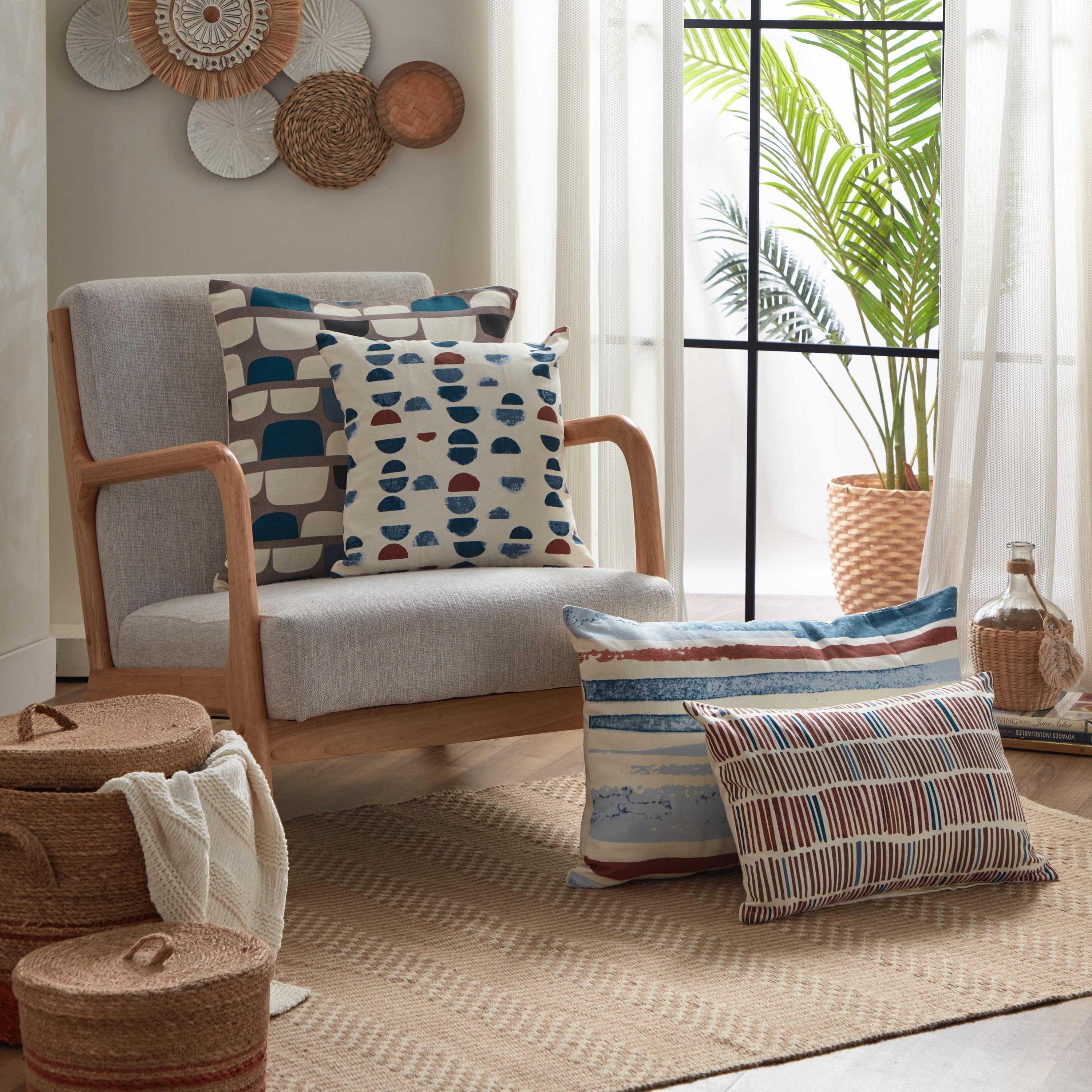 غطاء وسادة بطبعات من نوفا - 50x50 سم-hbxhomeware-cushionsandcovers-cushioncovers-image-5