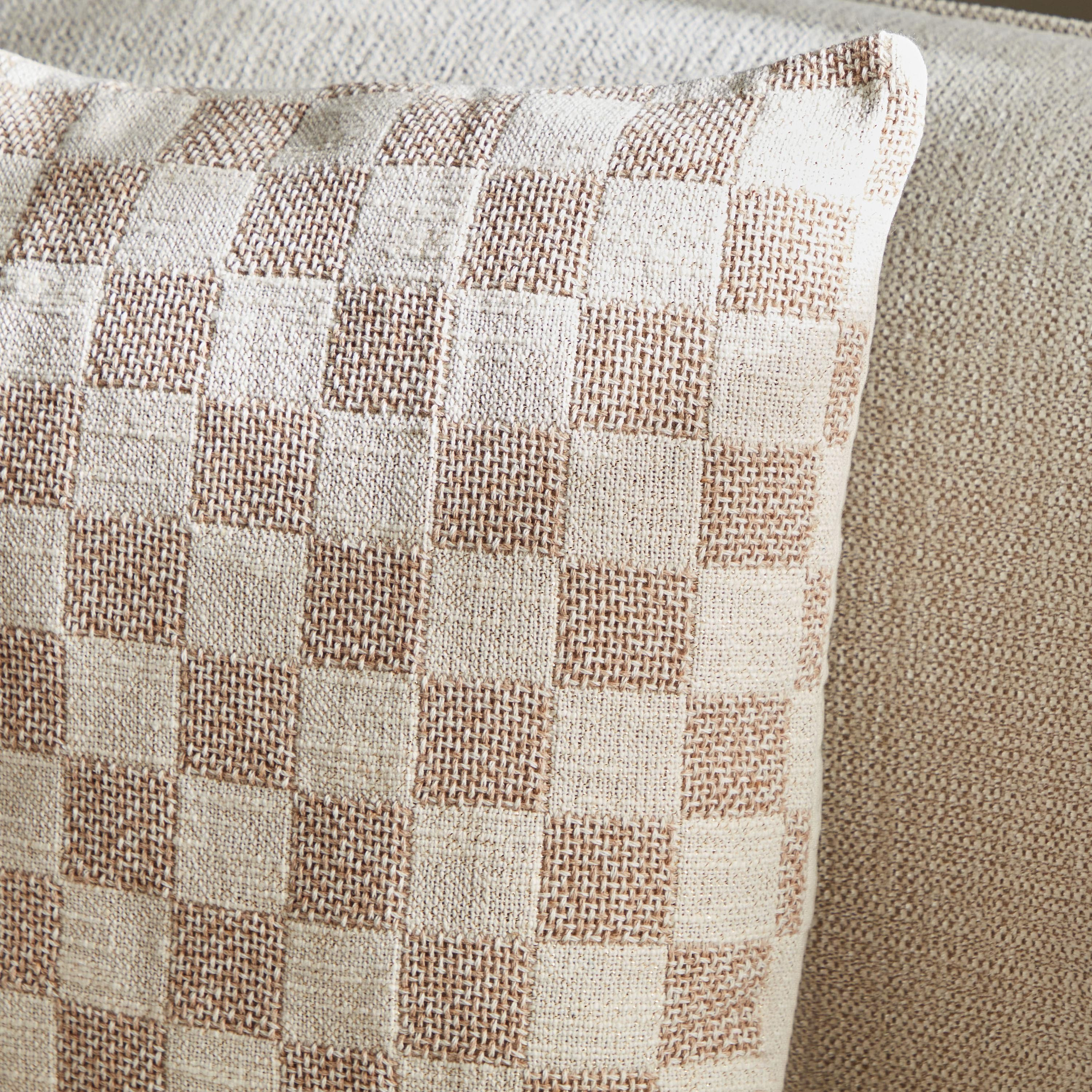 غطاء وسادة جاكار مربعات من بيترا - 45x45 سم-hbxhomeware-cushionsandcovers-cushioncovers-image-2