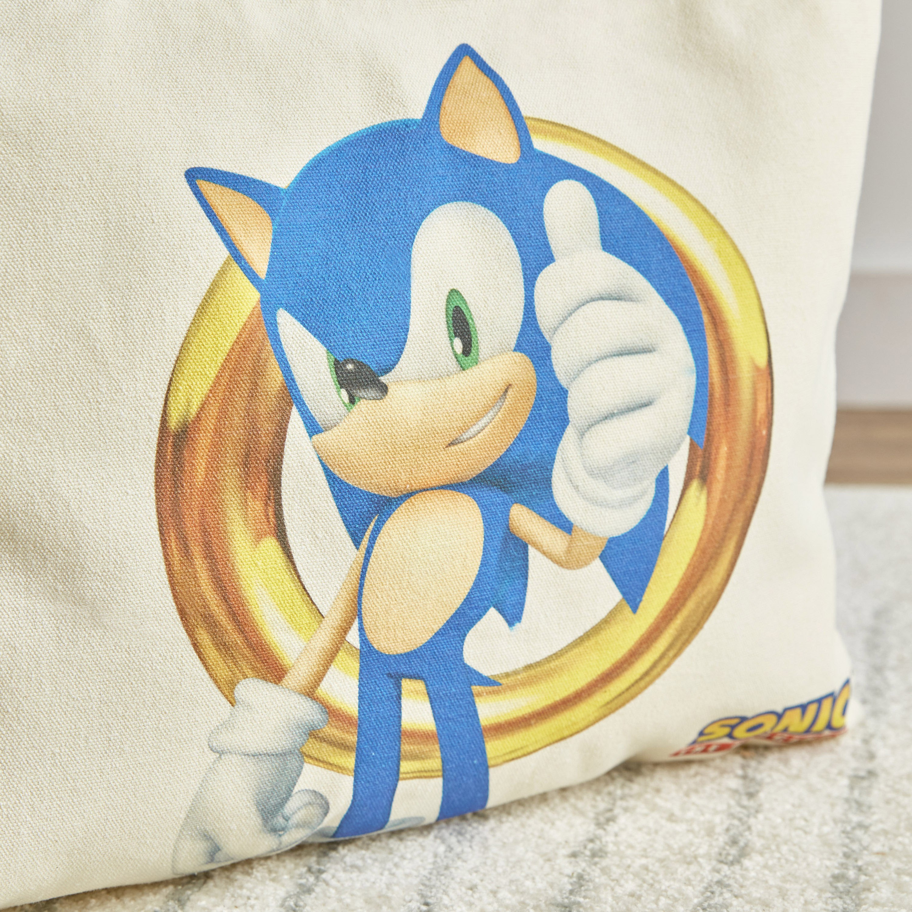 شنطة تسوق كانفاس قطن بتصميم سونيك - 34x39 سم-hbxhomeware-hbxkidsandyouth-image-4