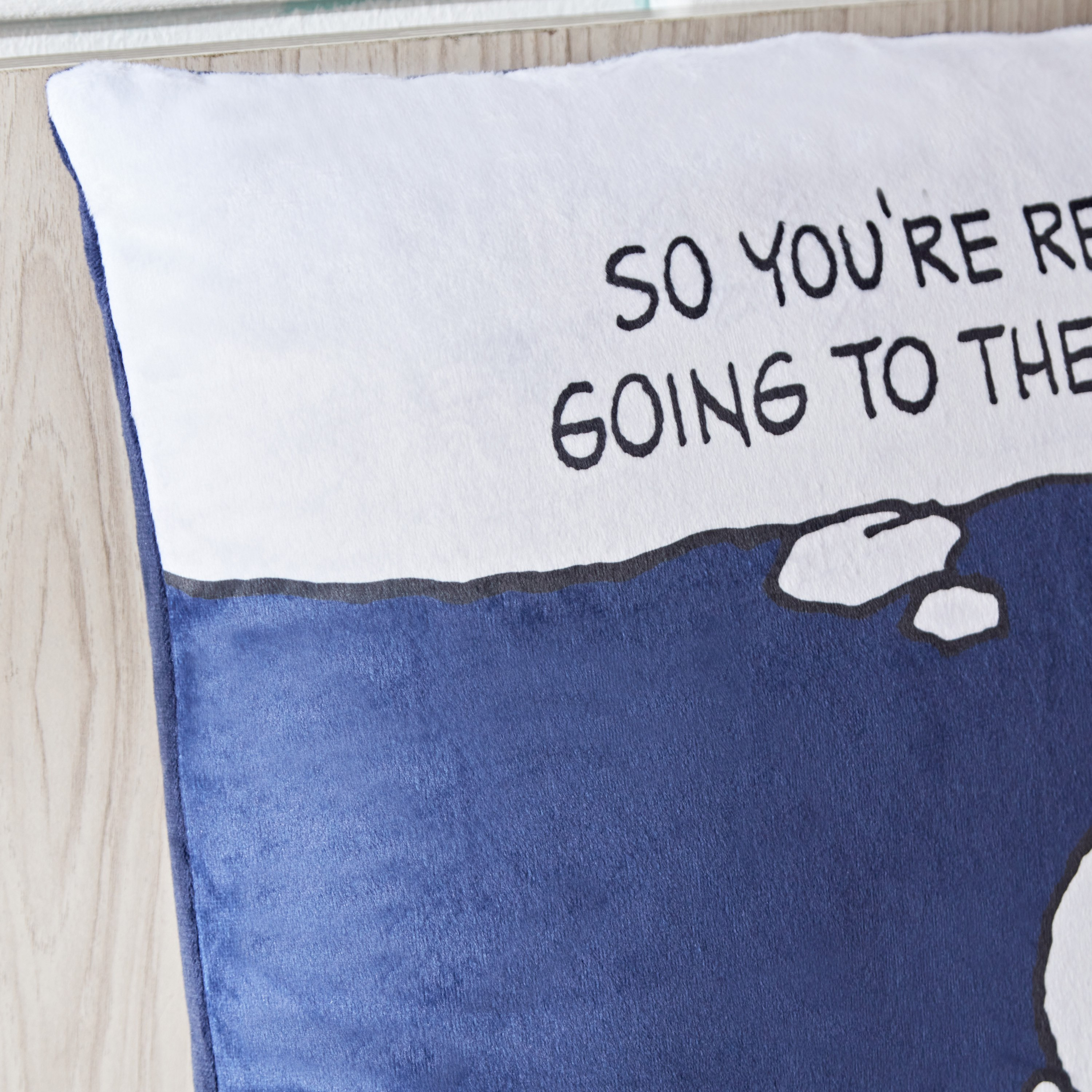 Snoopy Going to the Moon Cushion - 40x40 cm-hbxhomeware-hbxkidsandyouth-image-3