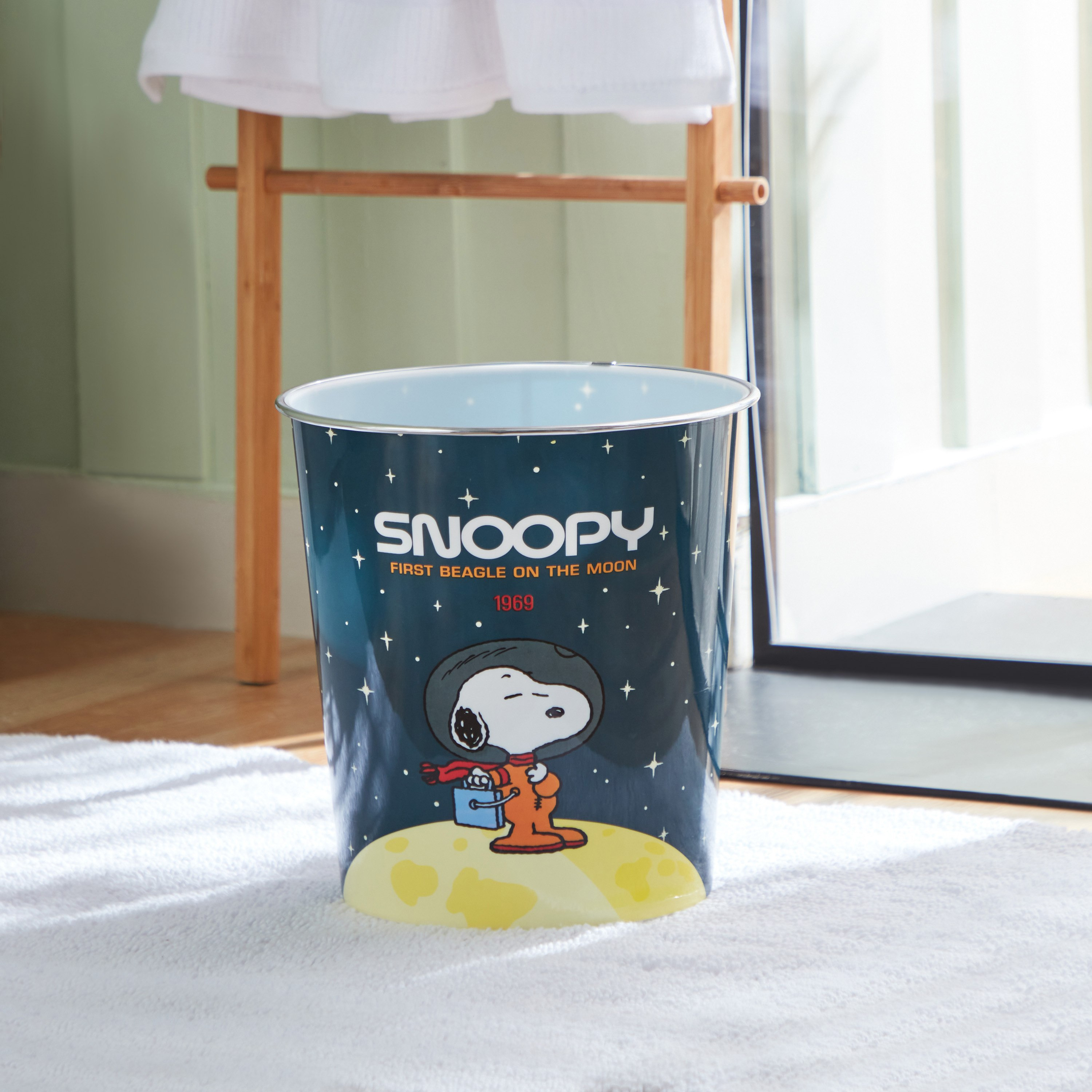 Snoopy Peanut Dustbin - 26x24 cm-hbxhomeware-hbxkidsandyouth-image-1