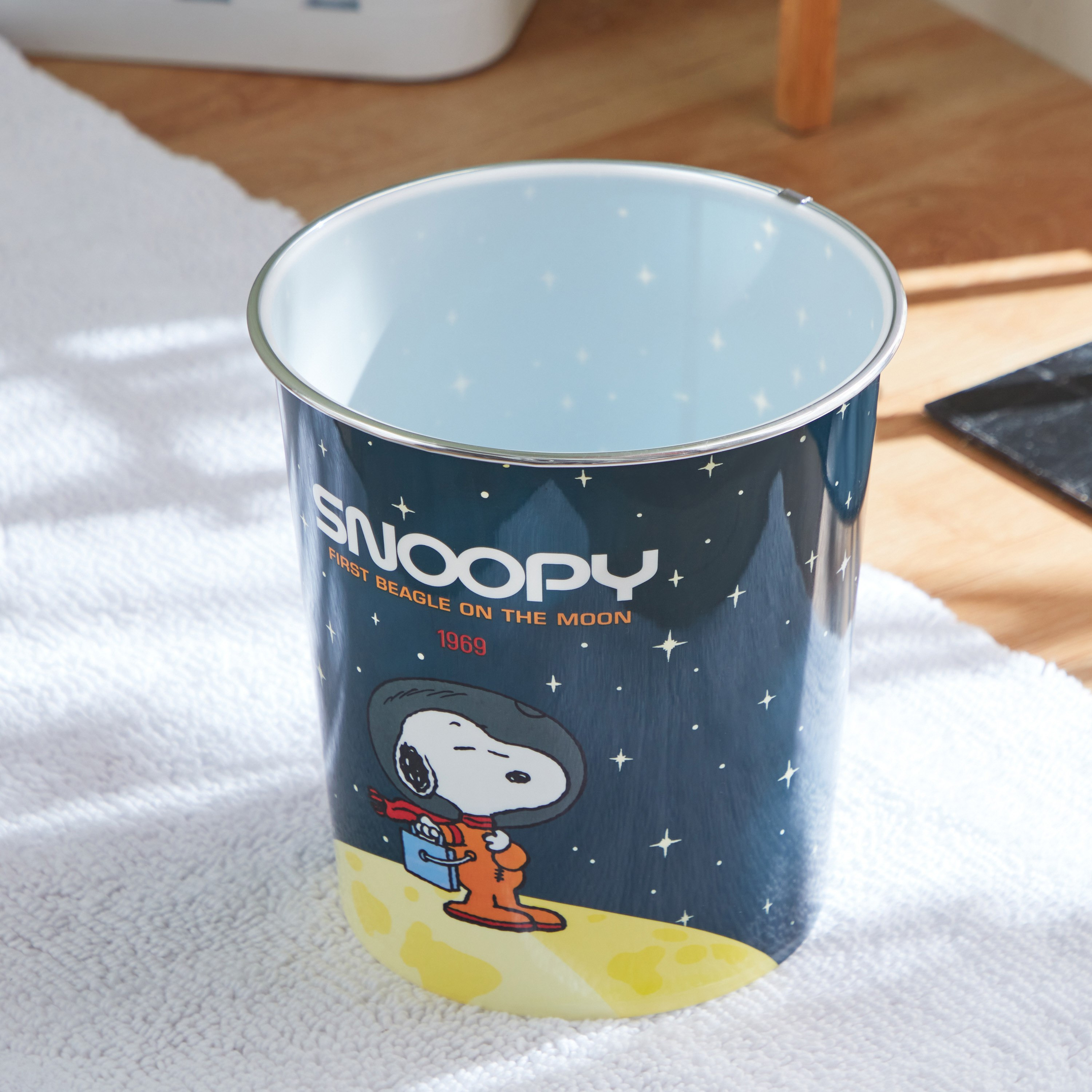 Snoopy Peanut Dustbin - 26x24 cm-hbxhomeware-hbxkidsandyouth-image-2
