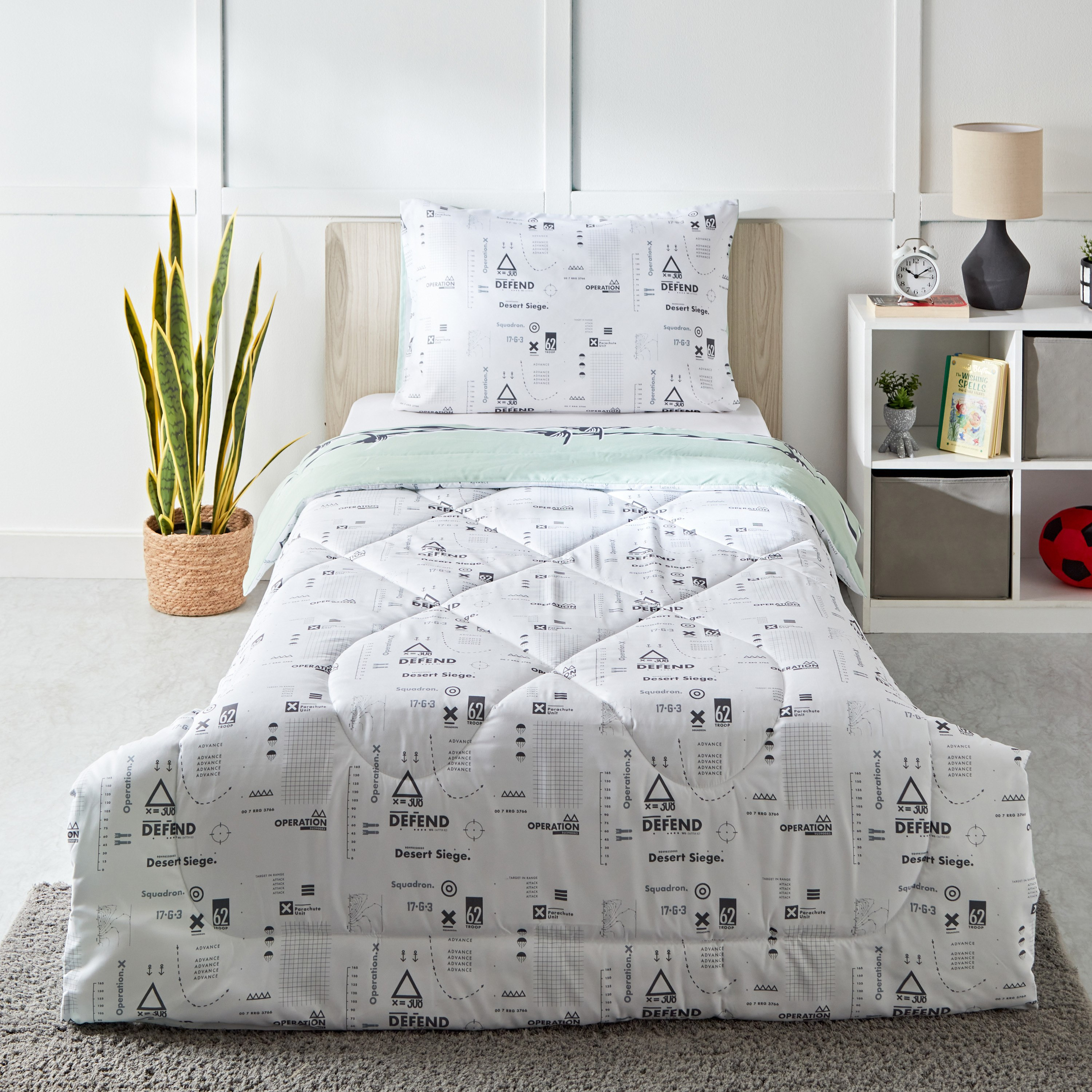 Call of Duty 2-Piece Single Comforter Set - 135x220 cm-hbxhomeware-hbxkidsandyouth-image-3