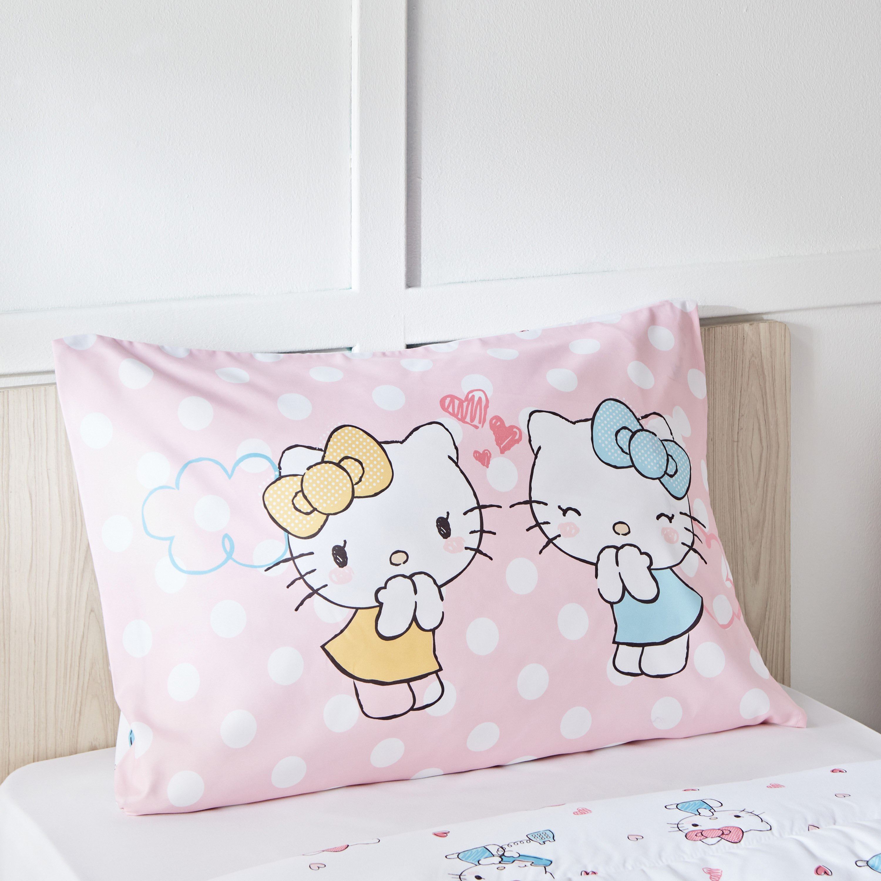 Hello Kitty 2-Piece Single Comforter Set - 135x220 cm-hbxhomeware-hbxkidsandyouth-image-6