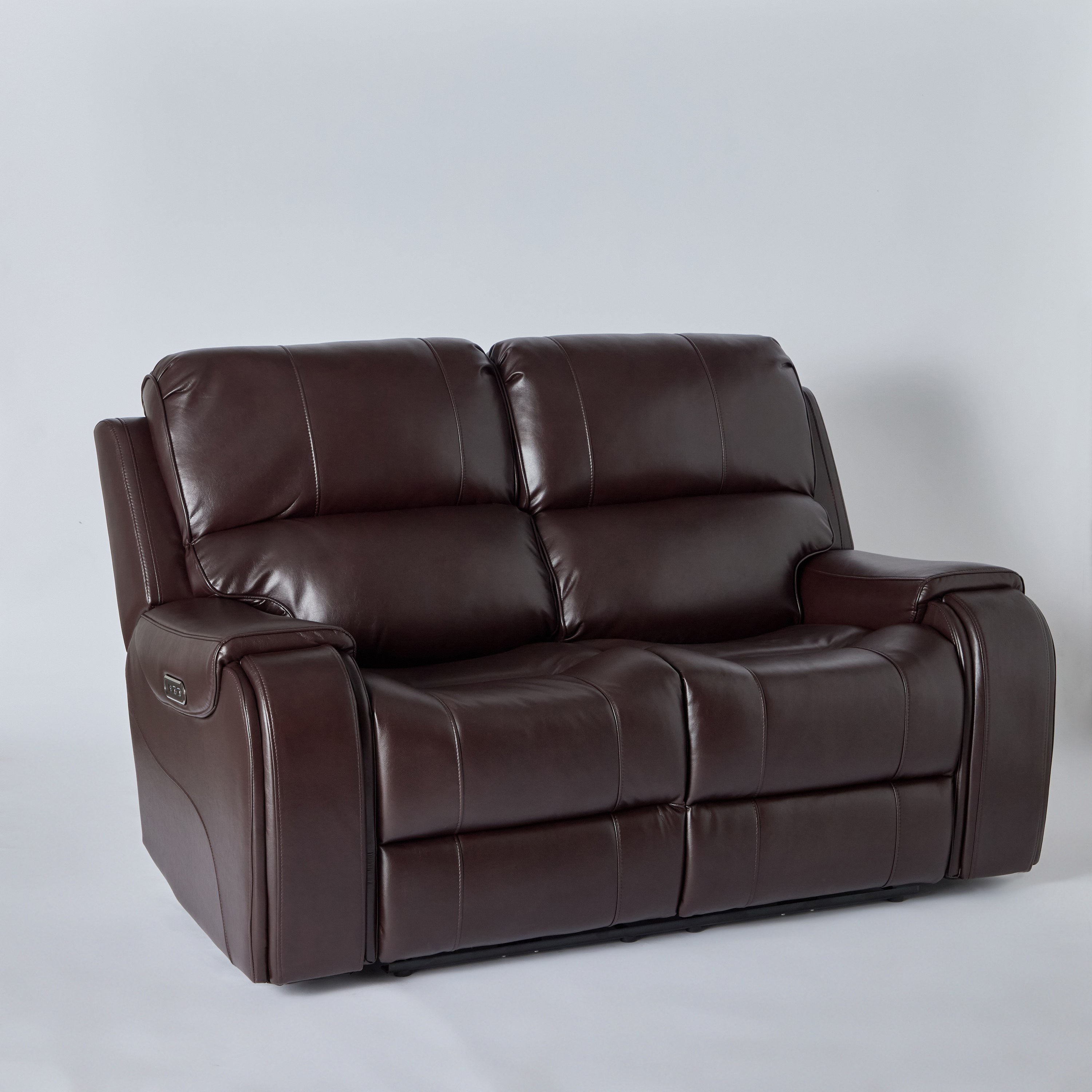 Brantford Dual Electric Power 2-Seater Faux Leather Recliner with Headrest-hbxfurniture-sofasandarmchairs-reclinersofas-image-18