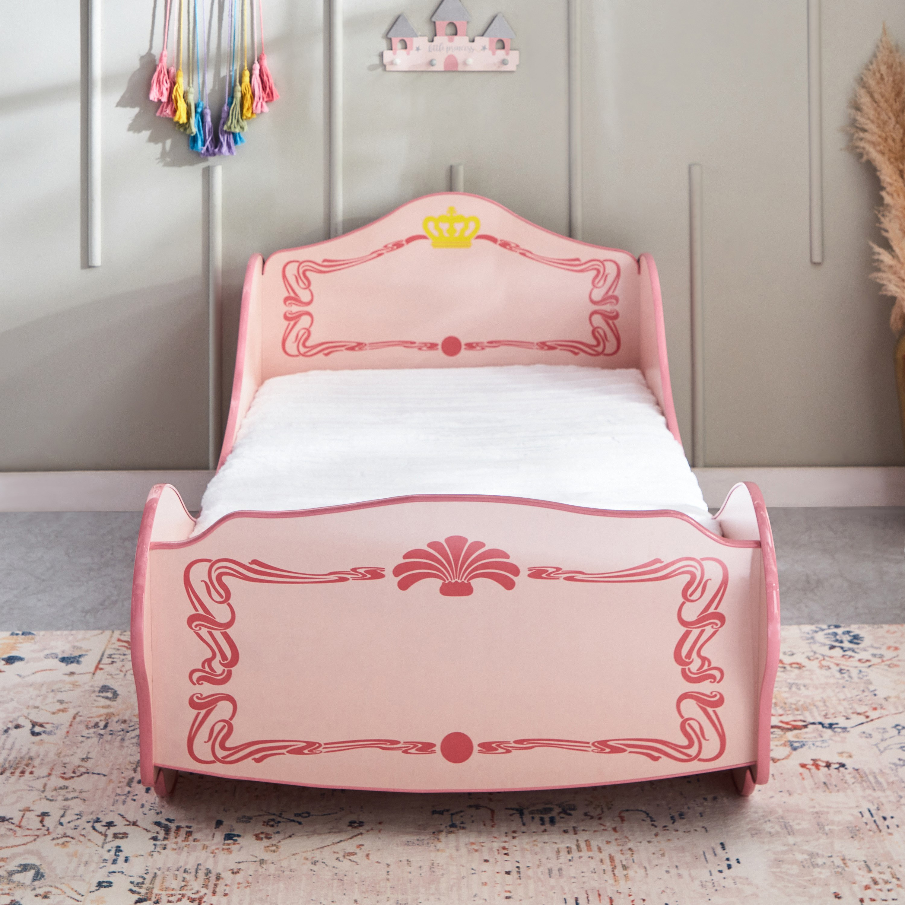 Chariot Carriage Single Car Bed - 90x190 cm-hbxfurniture-bedsandbedsets-beds-single-image-2