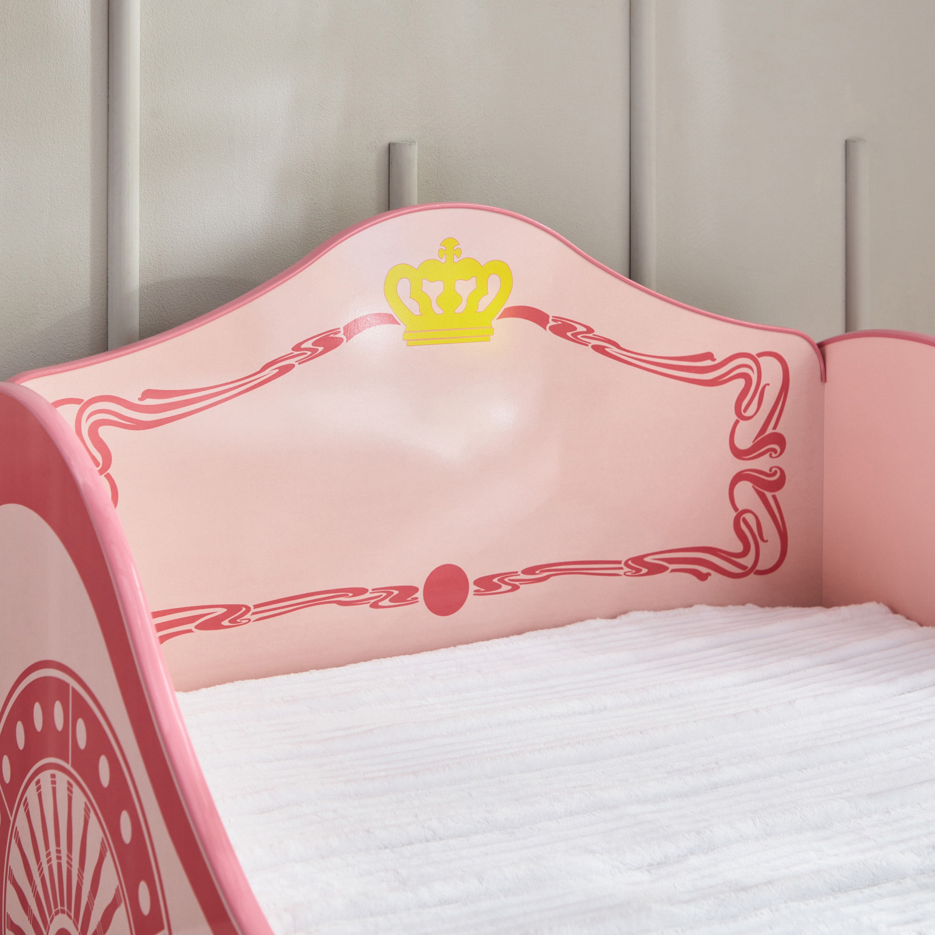 Chariot Carriage Single Car Bed - 90x190 cm-hbxfurniture-bedsandbedsets-beds-single-image-3