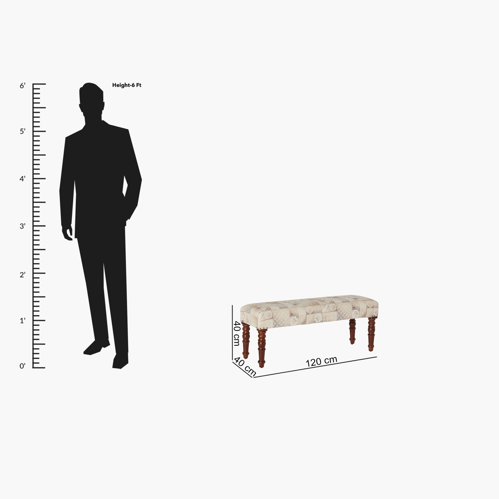 مقعد بنش بطبعات - مهرجان فيز من موڤو - 120x40x40 سم-hbxfurniture-sofasandarmchairs-benches-image-10