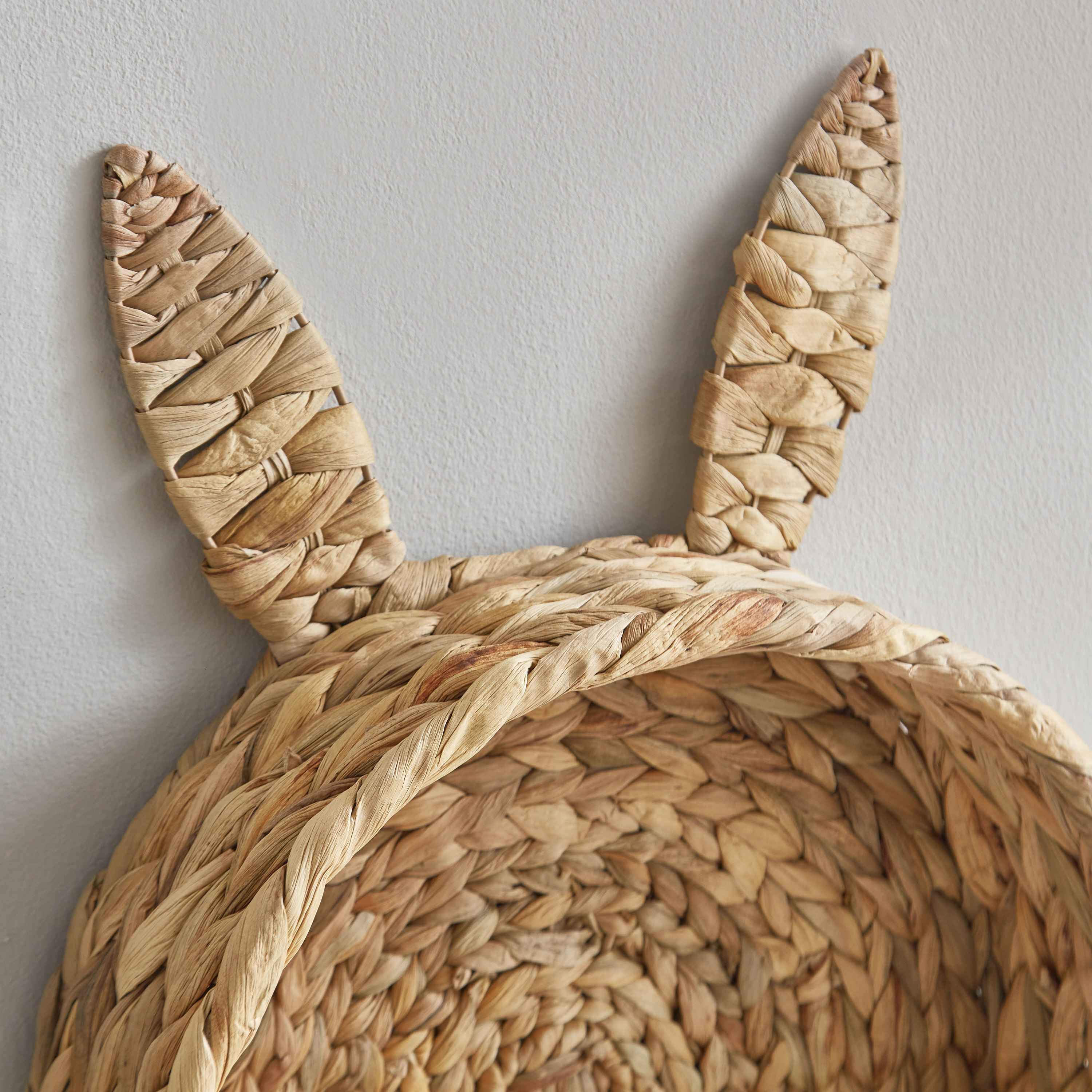 Playland Rabbit Water Hyacinth Wall Shelf - 36x36x9 cm-hbxhomeware-hbxkidsandyouth-image-3