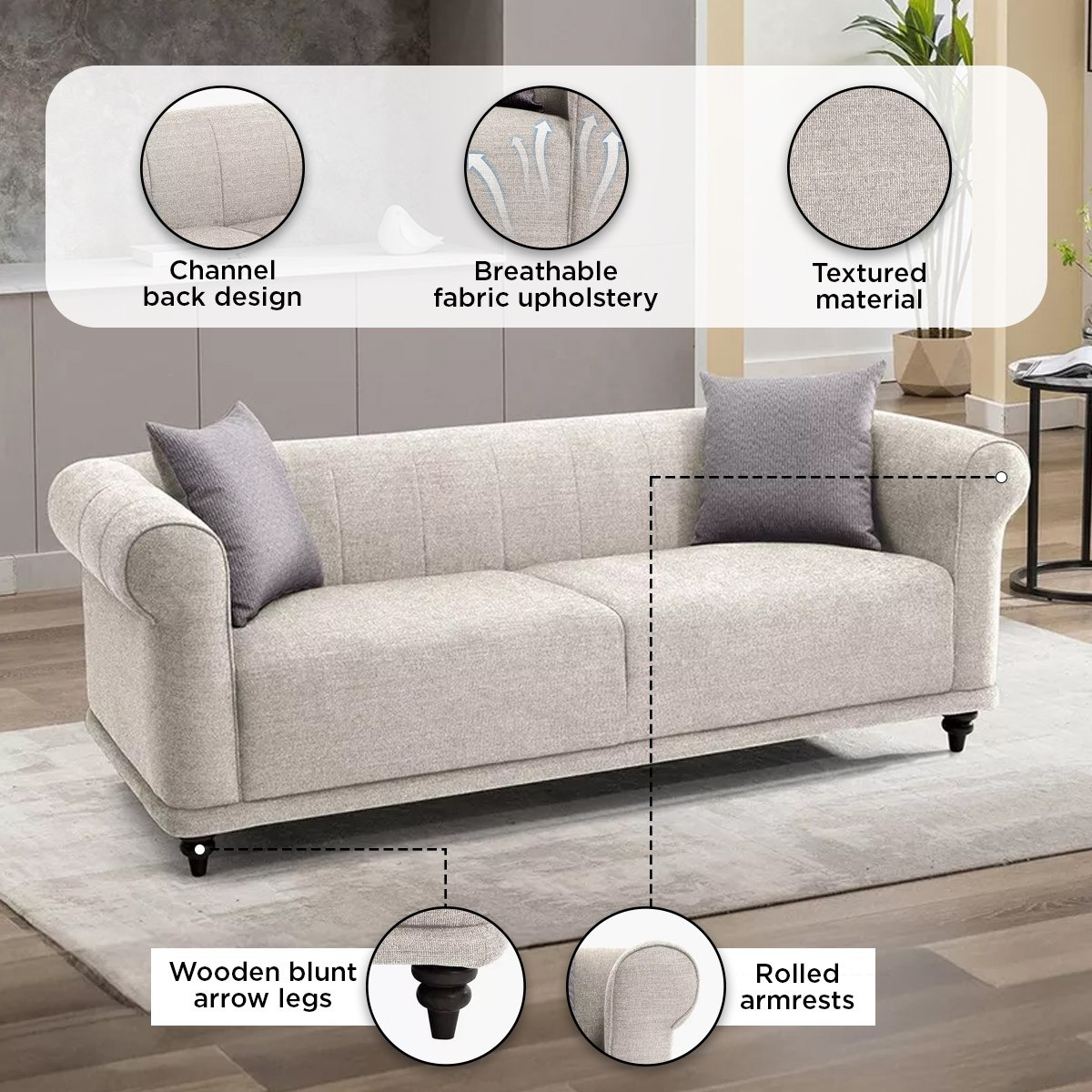 Oshawa 3-Seater Fabric Sofa with 2 Cushions-hbxlivingroom-sofasandarmchairs-sofas-image-5