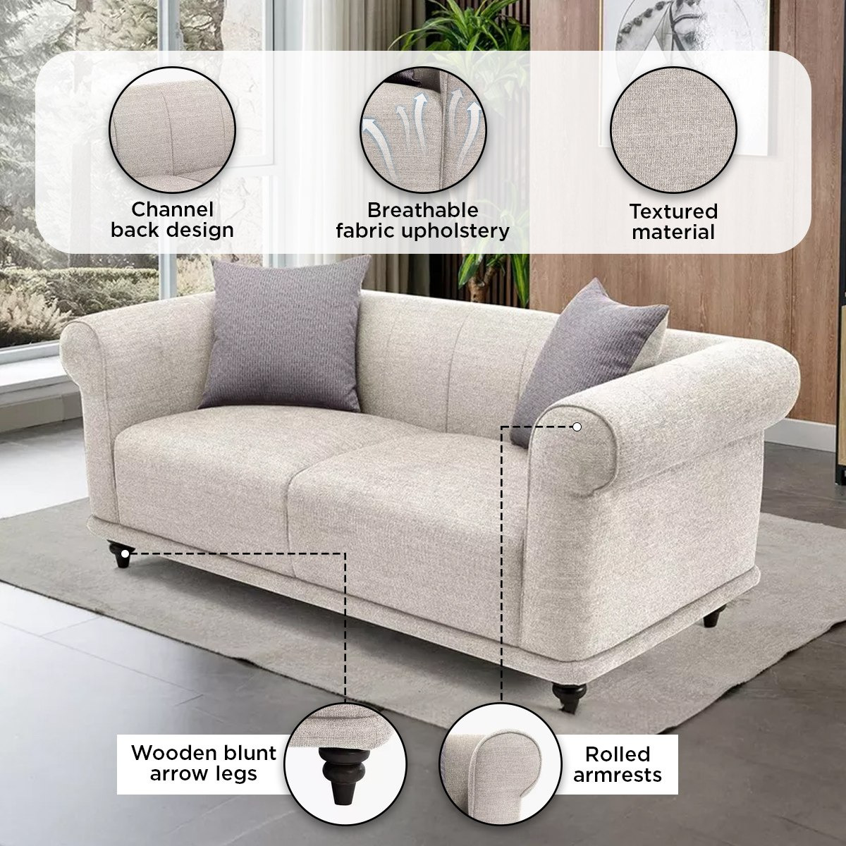 Oshawa 2-Seater Fabric Sofa with 2 Cushions-hbxlivingroom-sofasandarmchairs-sofas-image-5
