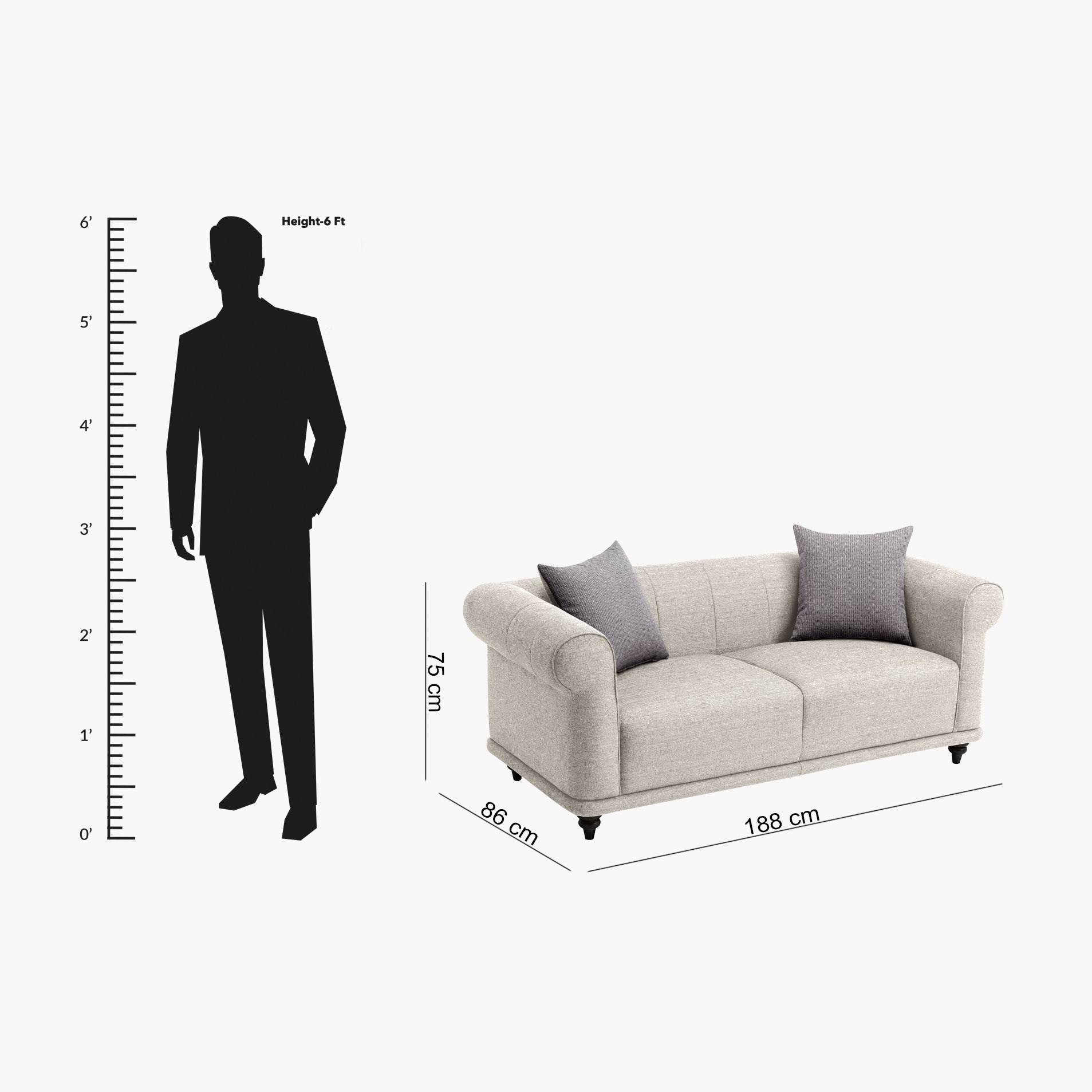 Oshawa 2-Seater Fabric Sofa with 2 Cushions-hbxlivingroom-sofasandarmchairs-sofas-image-11