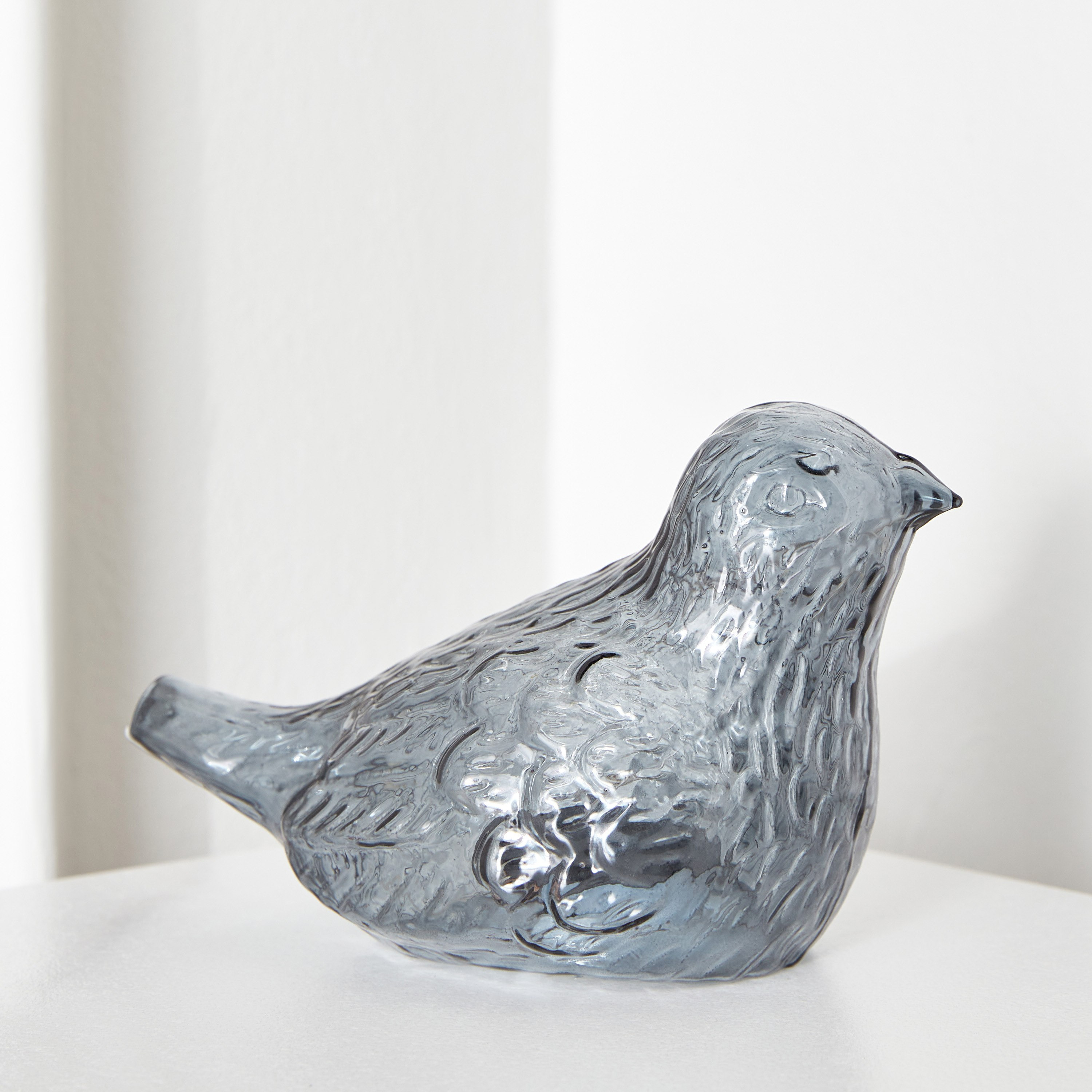 زينة إل إي دي بتصميم طائر من النيكل والزجاج من براير - 12x4x13 سم-hbxhomeware-homedecor-figurinesandornaments-image-2