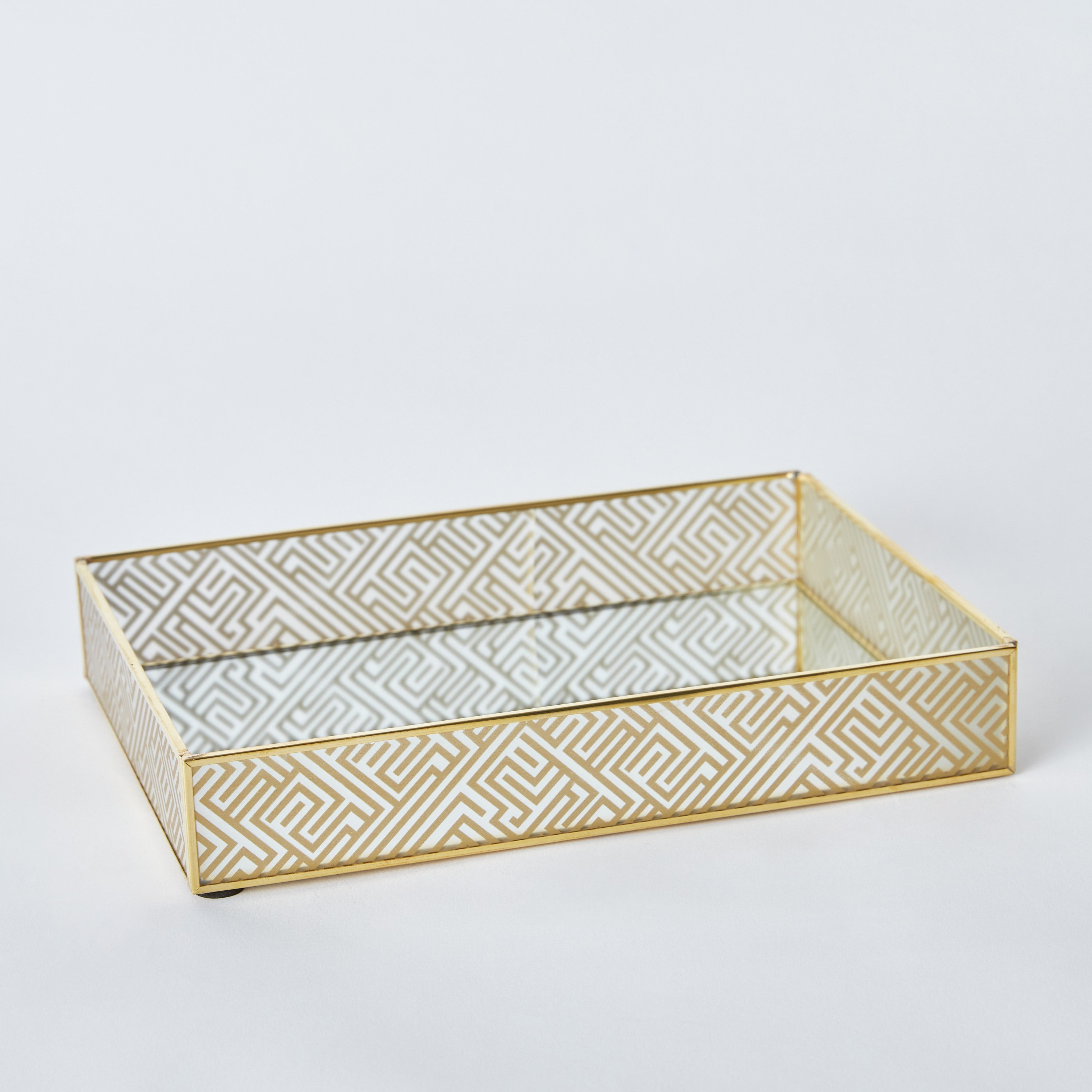 صينية زجاج بنمط مزخرف ميكنيس من أدرو - 25x18x4 سم-hbxhomeware-hbxdecorandfurnishings-image-7