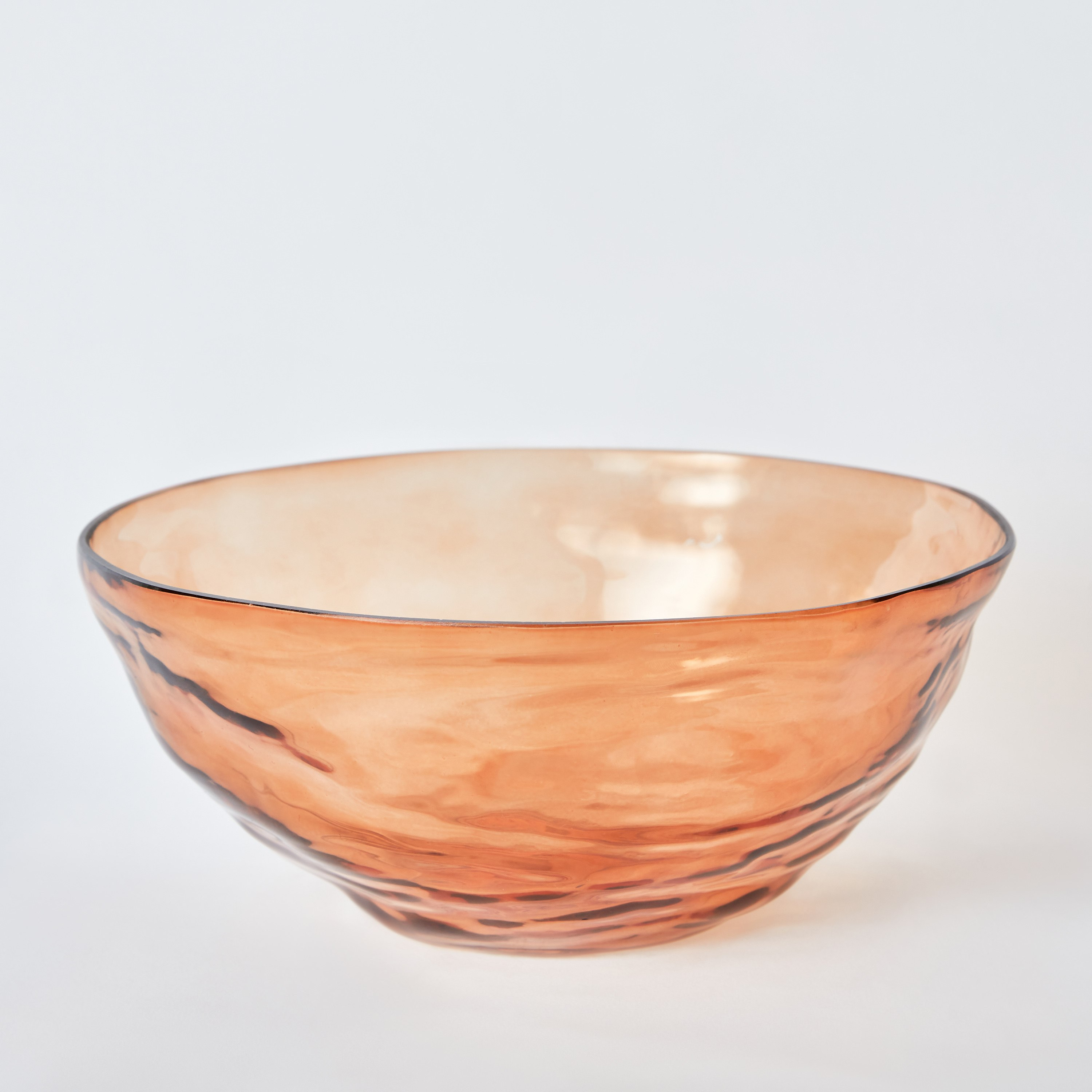 مزهرية زجاج عنبر عضوية مصنوعة من أدرو - 25x25x10.5 سم-hbxbedroom-decorandaccessories-vases-image-6