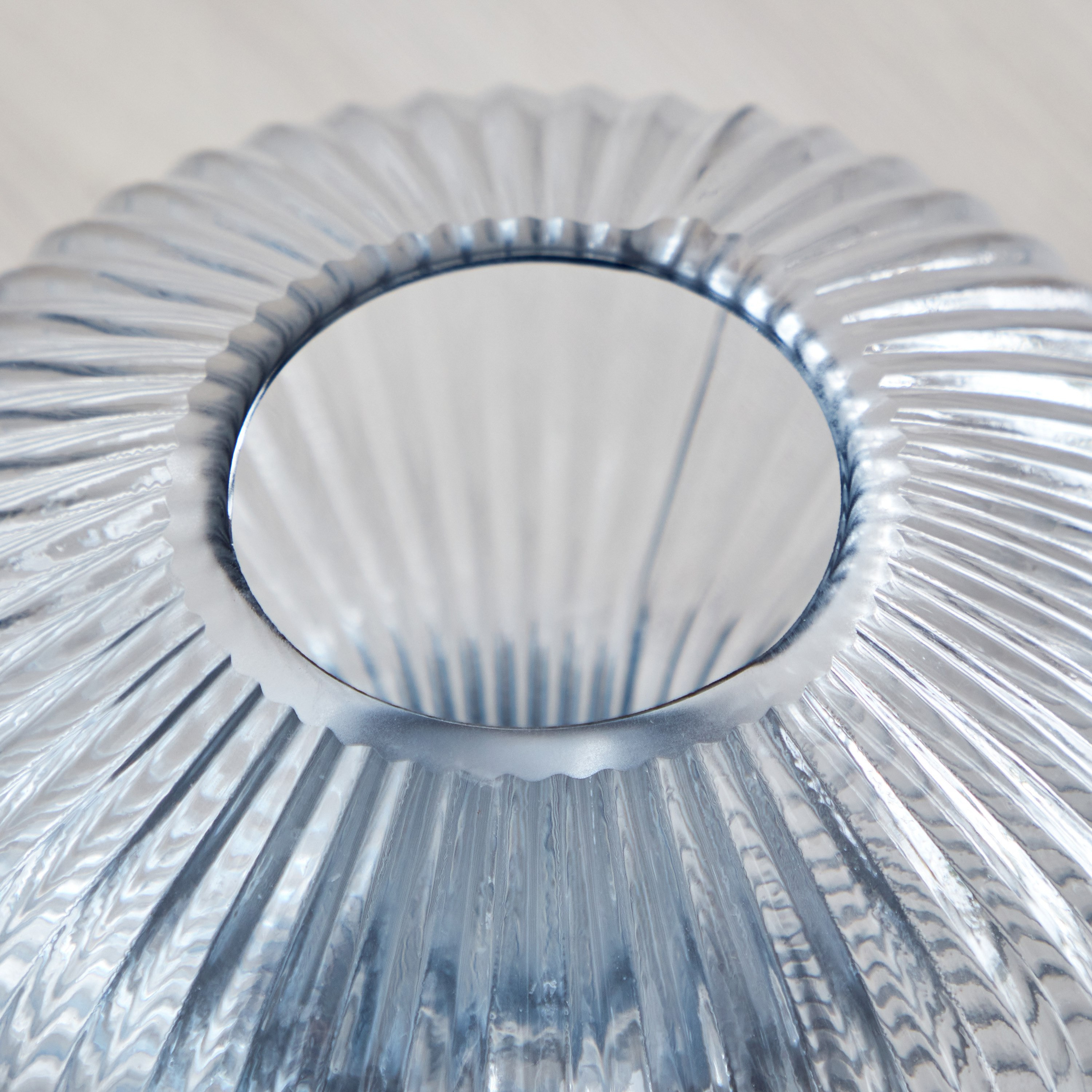 Adro Ribbed Dual Tealight Holder - 17.5x17.5x15 cm-hbxlivingroom-decorandaccessories-candleholders-image-3