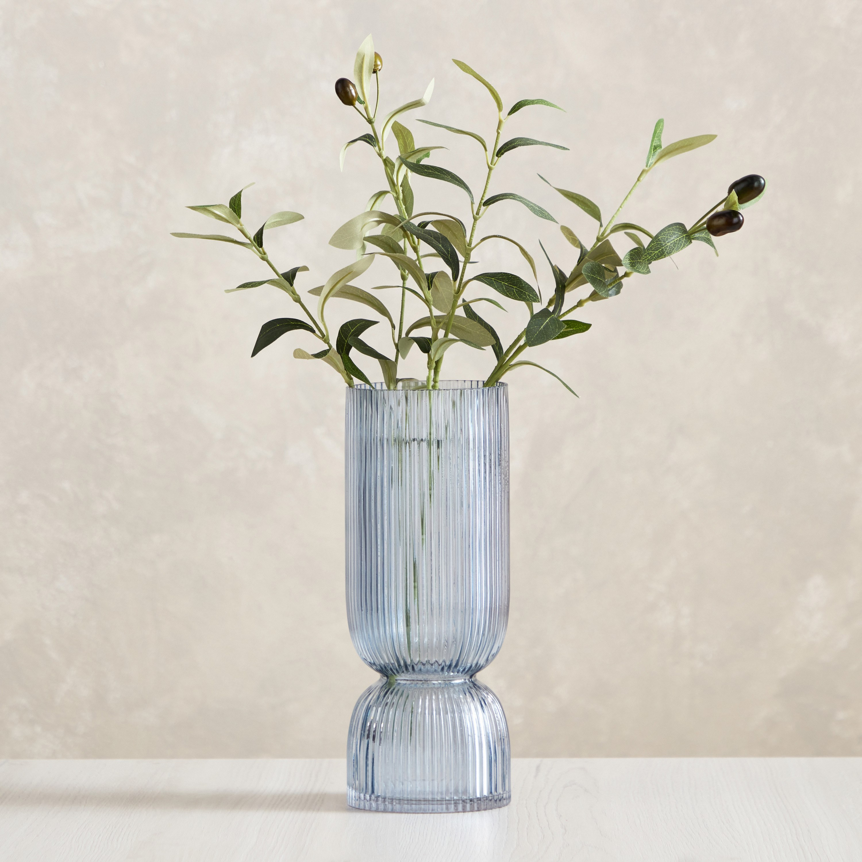 مزهرية زجاج مضلعة من أدرو - 10x10x26 سم-hbxbedroom-decorandaccessories-vases-image-1
