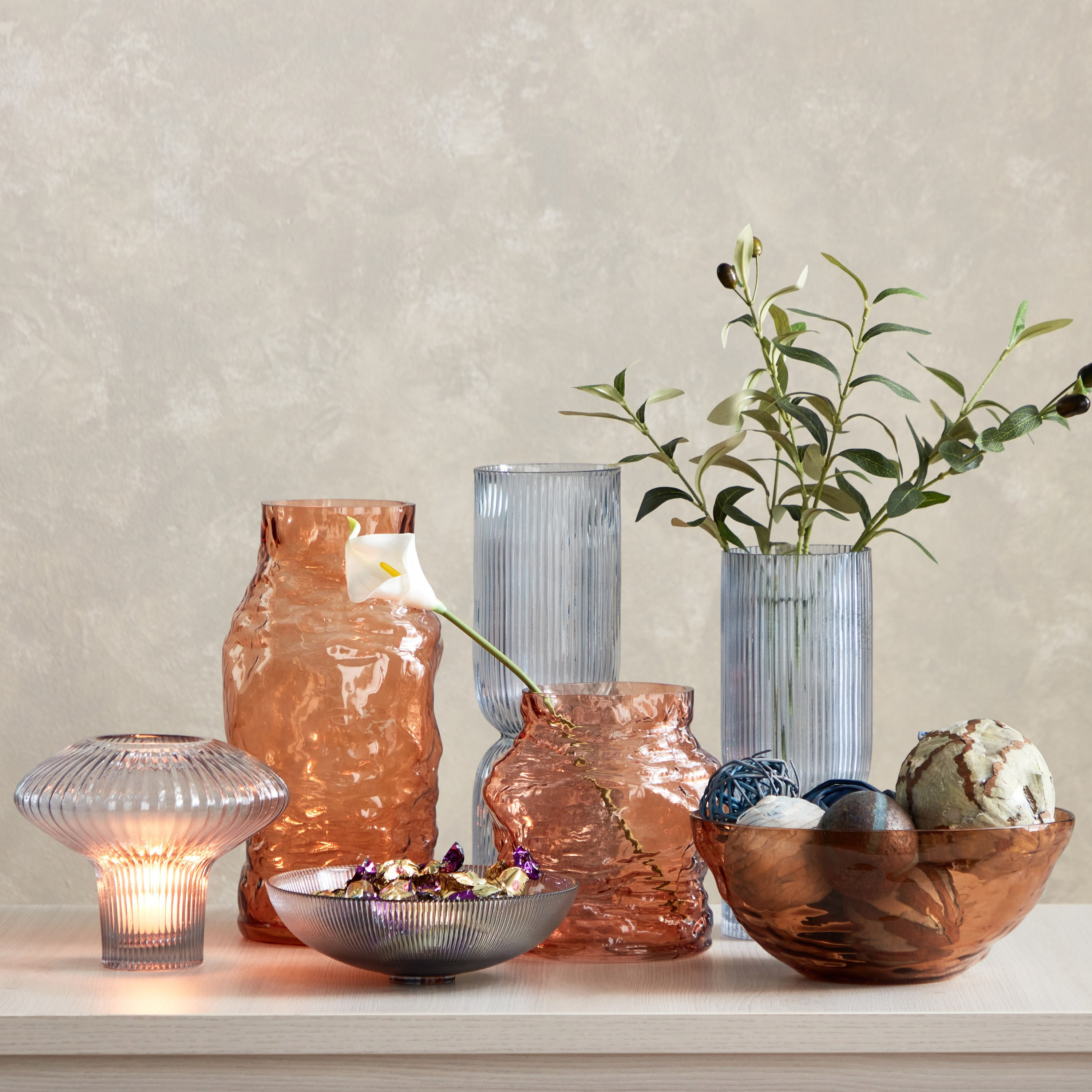 وعاء زجاجي مضلّع من أدرو - 20x20x6.5 سم-hbxdecorandfurnishings-homeaccessories-bowls-image-6