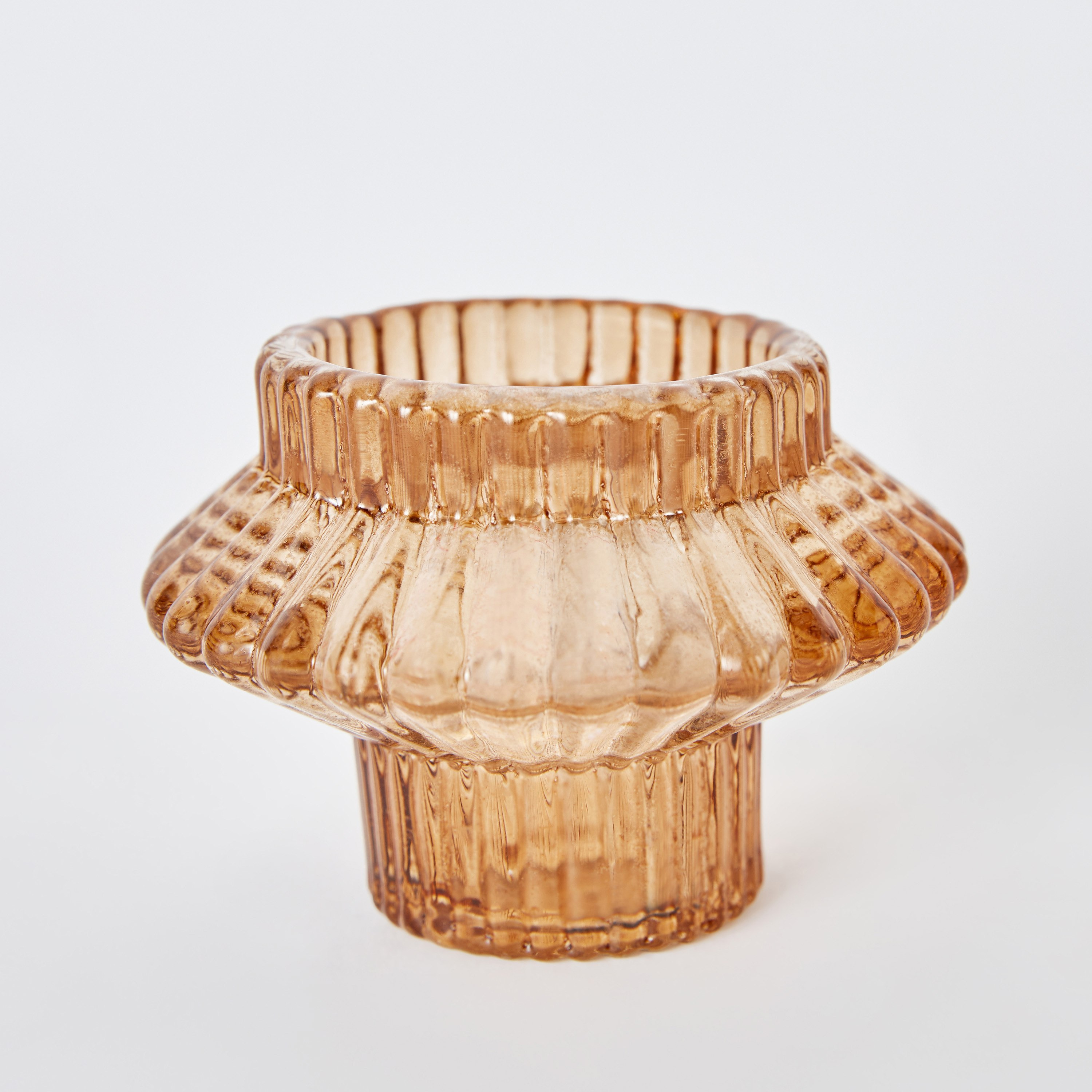 حامل شموع صغيرة زجاج مزدوج من بلينكو - 6.8x6.8x5.7 سم-hbxlivingroom-decorandaccessories-candleholders-image-6
