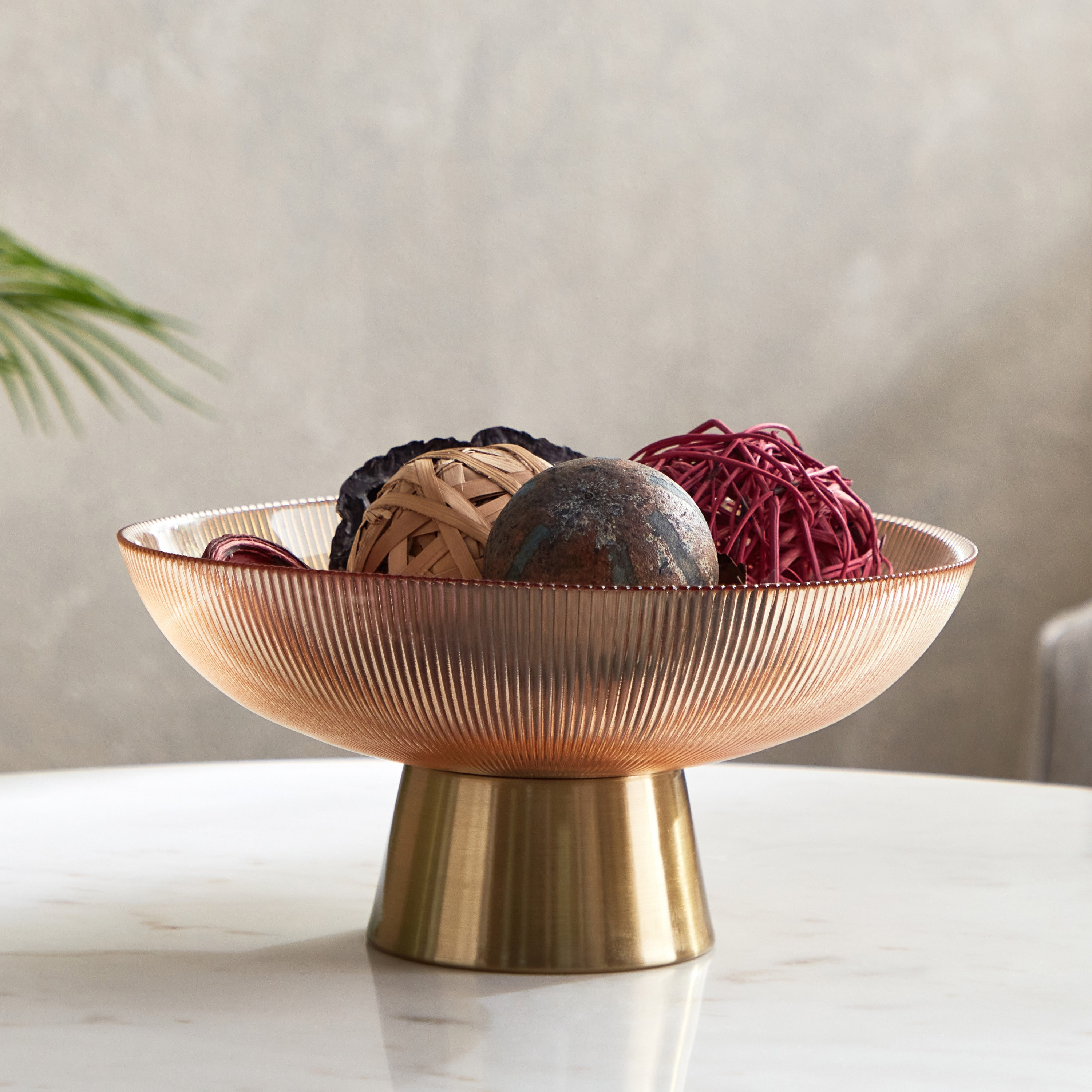 صينية زجاج مضلعة من بلينكو - 25x11 سم-hbxhomeware-hbxdecorandfurnishings-image-1